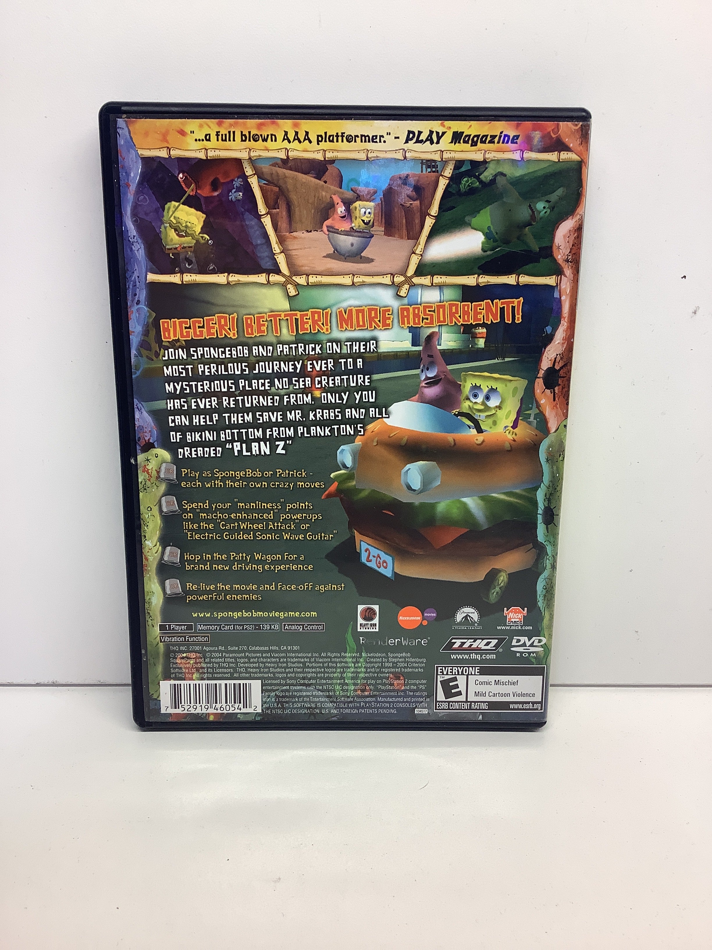 SpongeBob SquarePants The Movie - Playstation 2 - Image 5