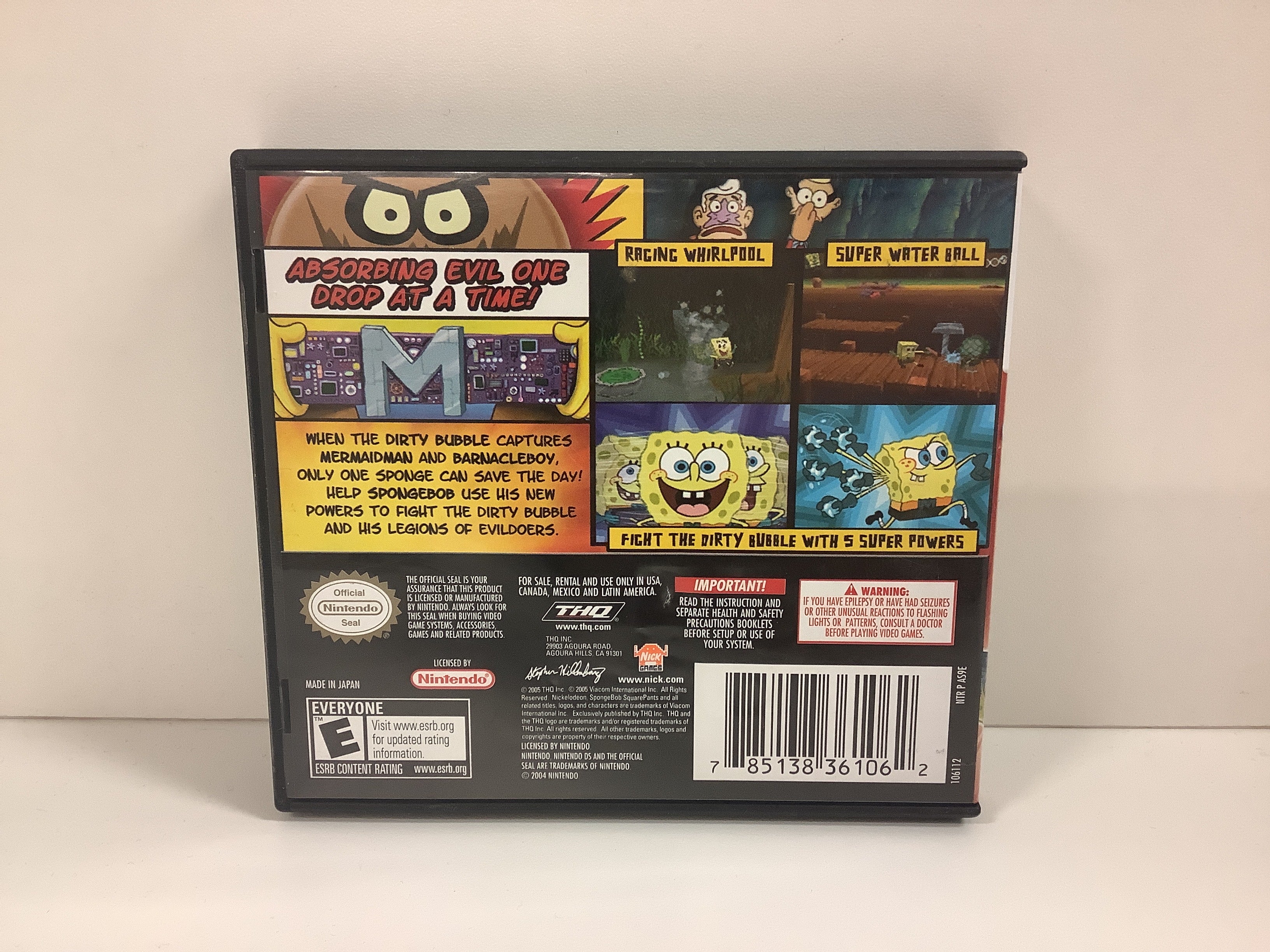 SpongeBob SquarePants Yellow Avenger - Nintendo DS - Image 2