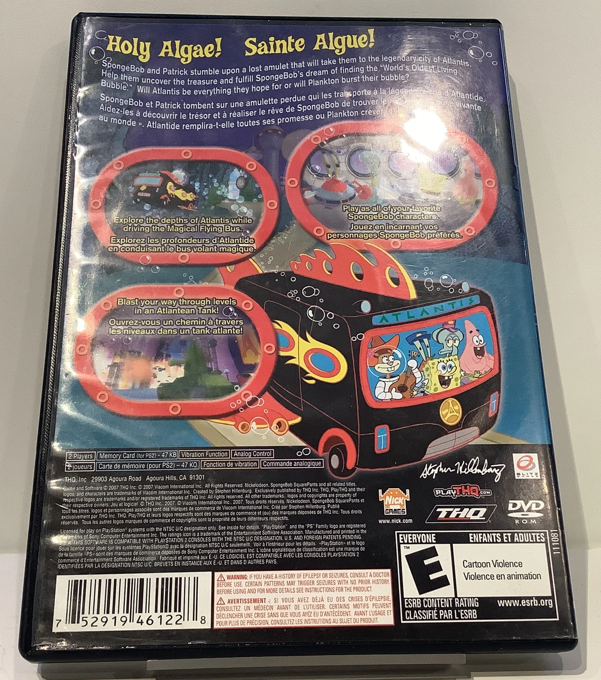 SpongeBob's Atlantis SquarePantis - Playstation 2 - Image 2