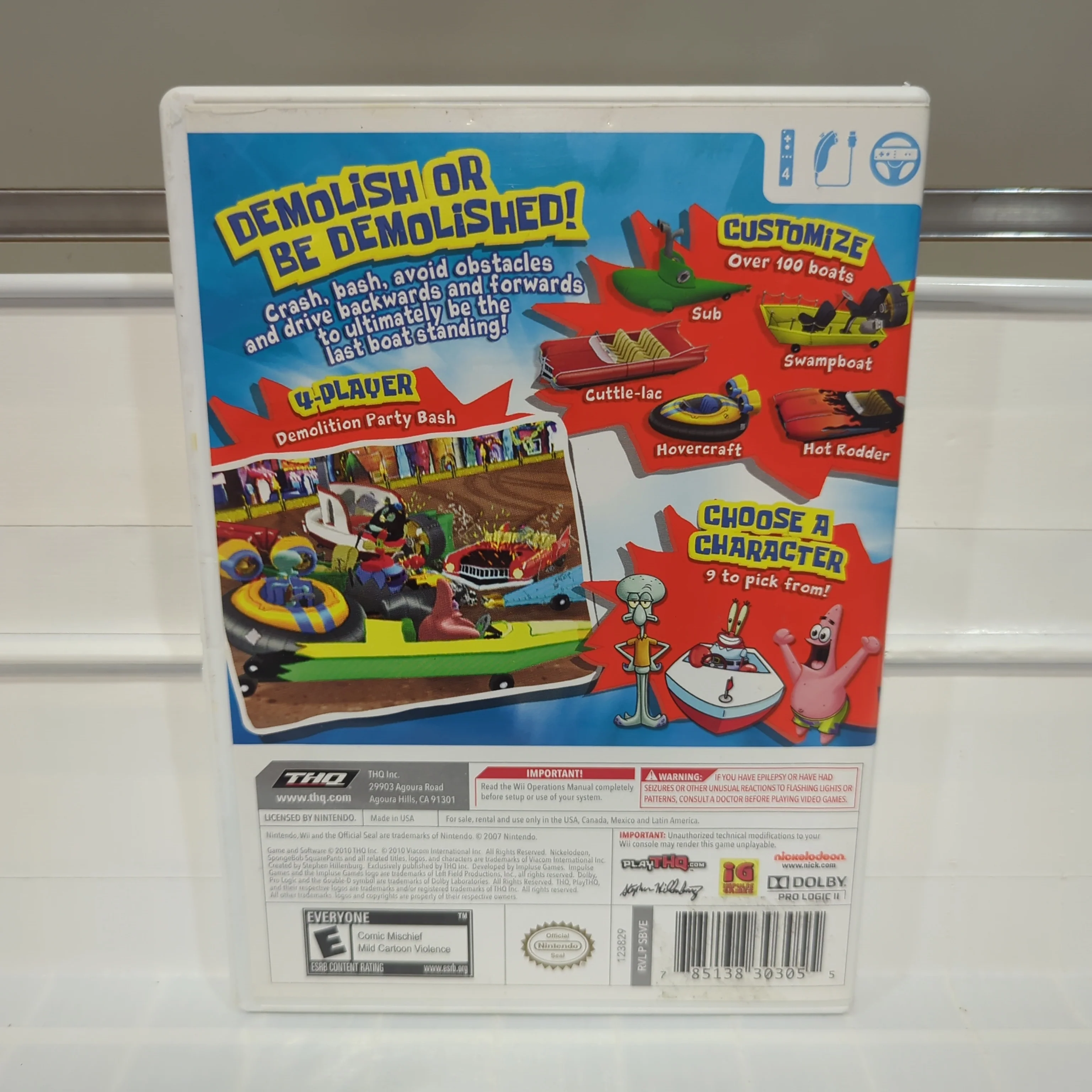 SpongeBob's Boating Bash - Wii - Image 2