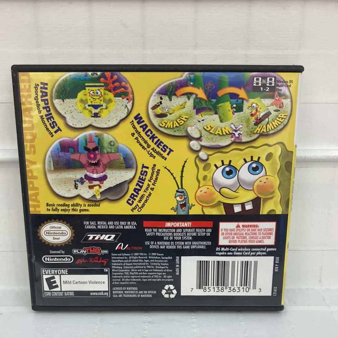 SpongeBob's Truth or Square - Nintendo DS - Image 2