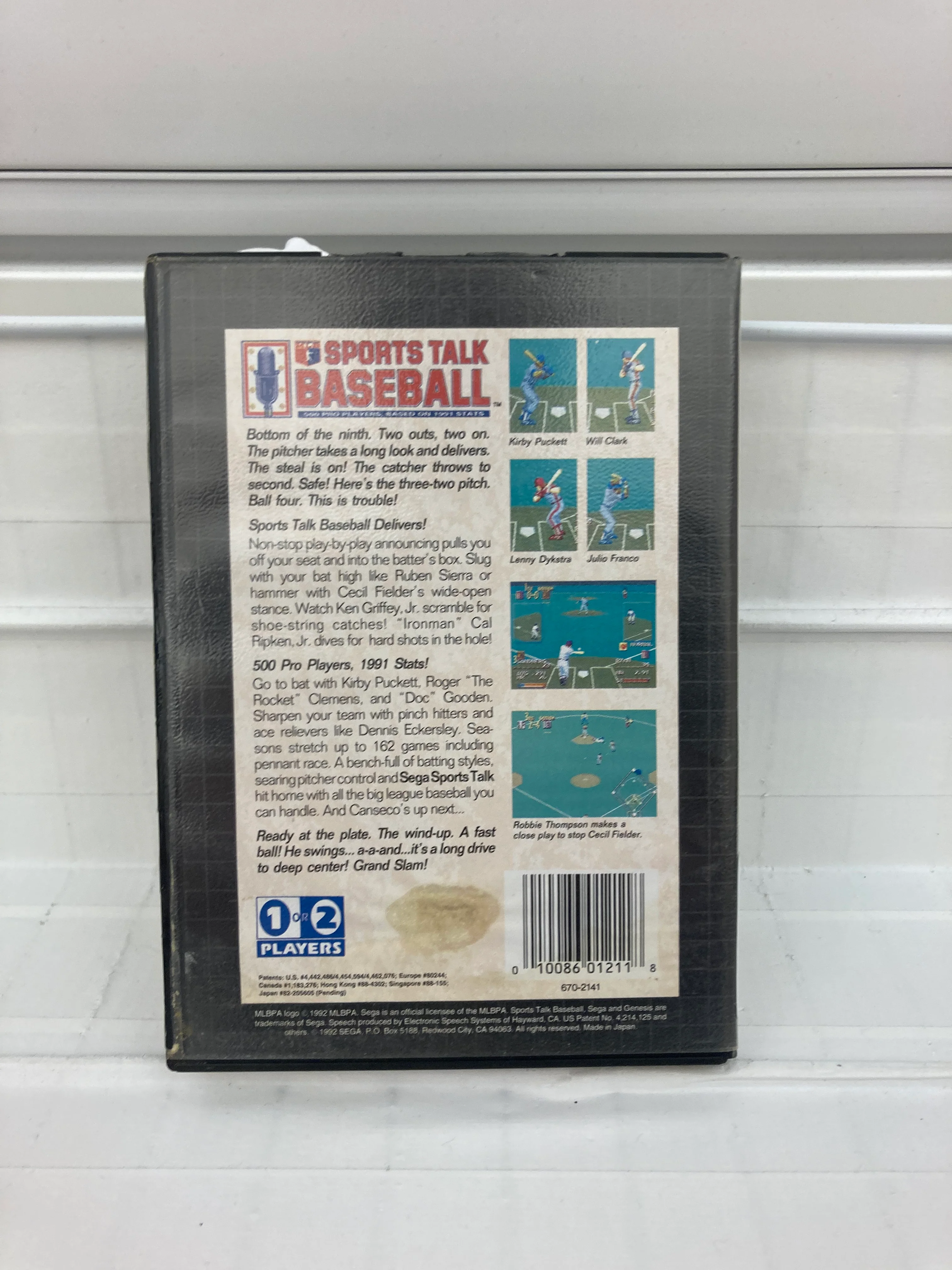 Sports Talk Baseball - Sega Genesis - Image 2