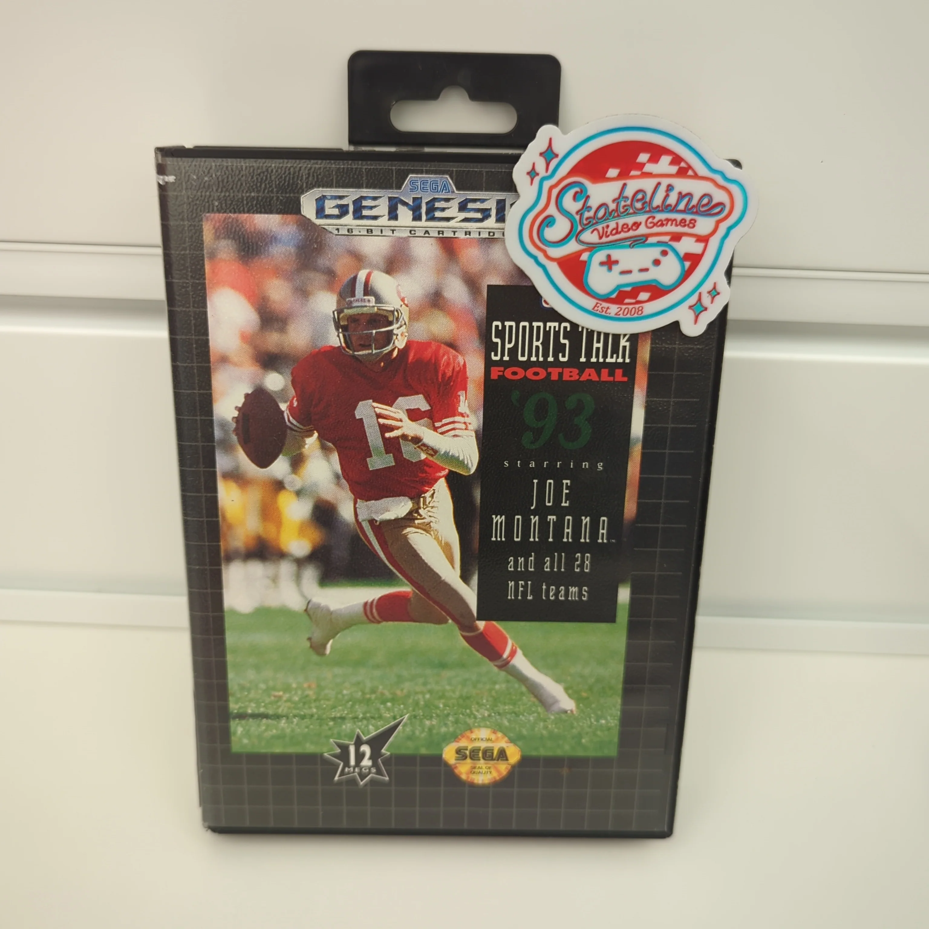 Sports Talk Football '93 Starring Joe Montana - Sega Genesis