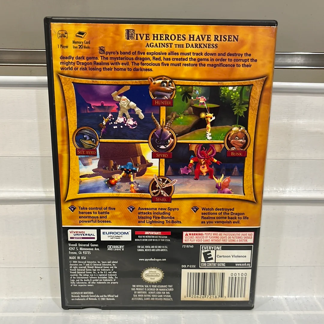 Spyro A Hero's Tail - Gamecube - Image 2