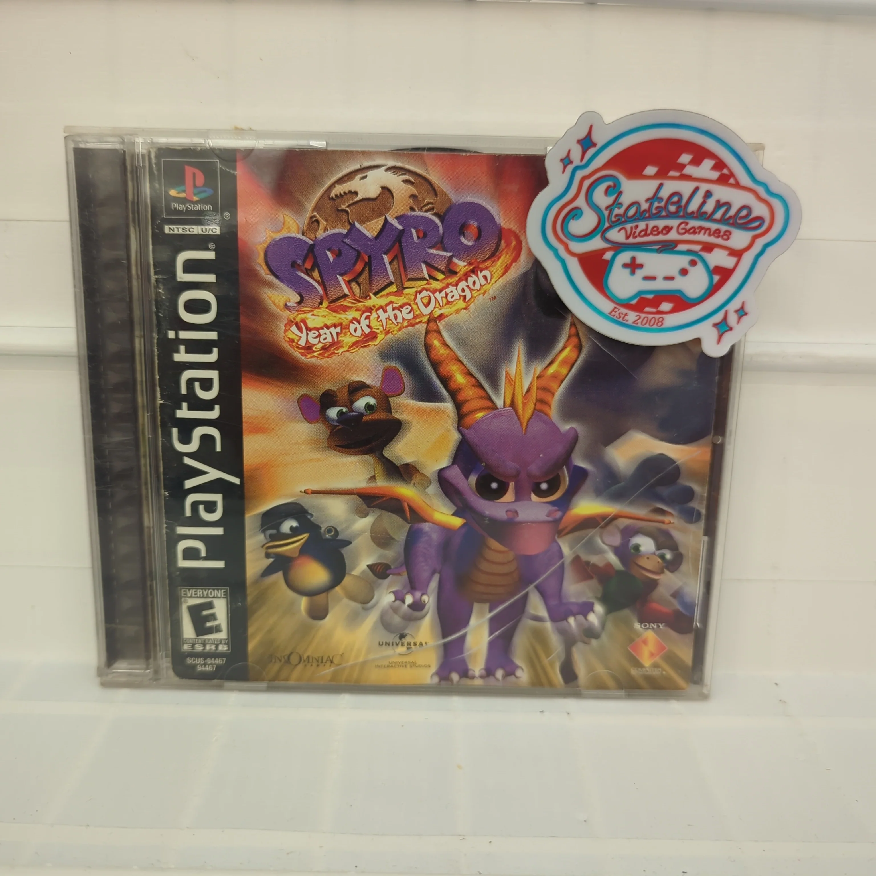 Spyro Year of the Dragon - Playstation