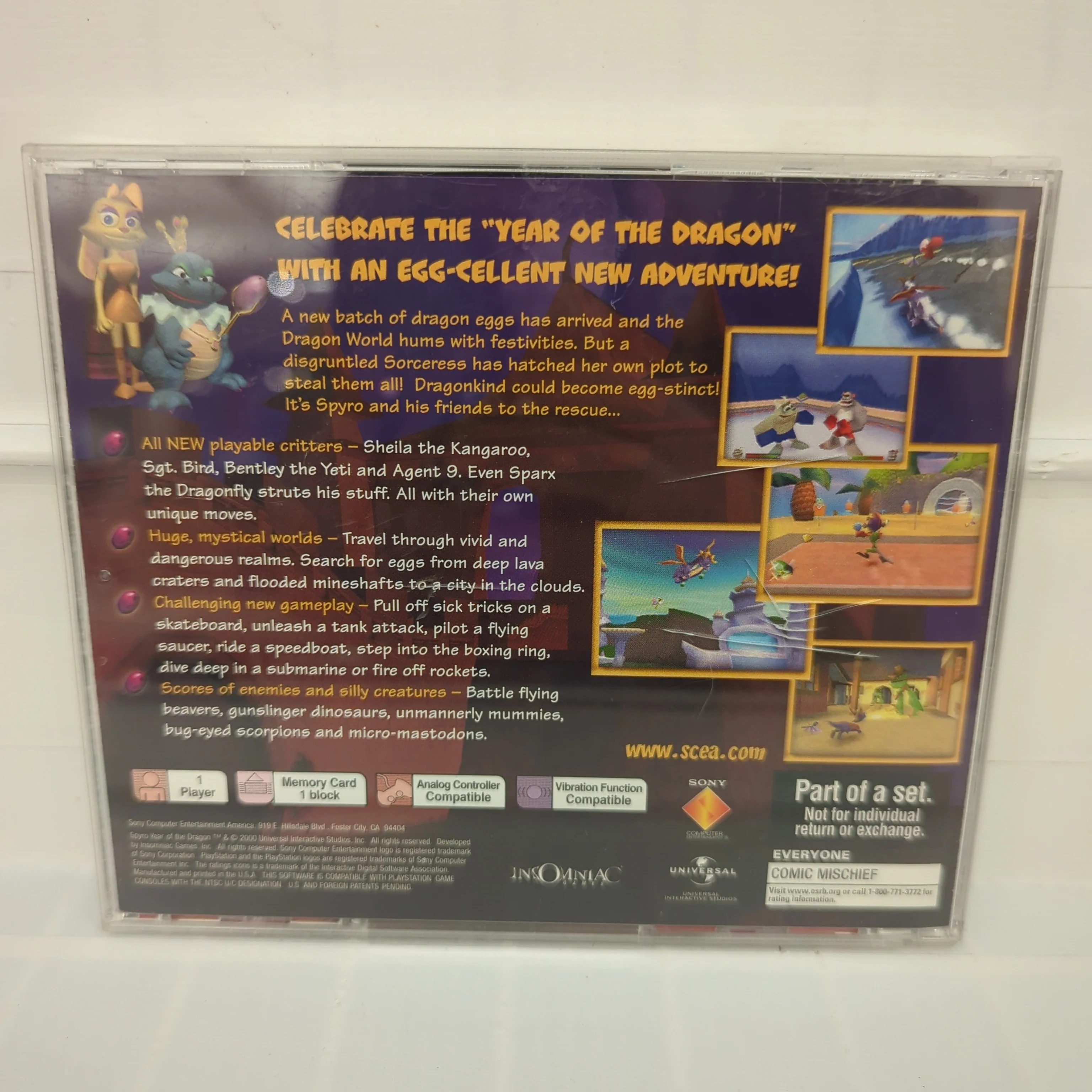 Spyro Year of the Dragon - Playstation - Image 6