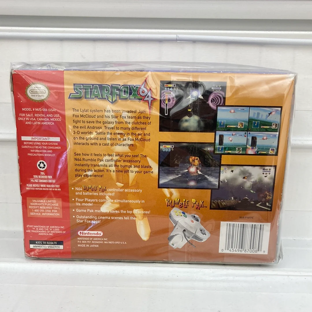 Star Fox 64 - Nintendo 64 - Image 3