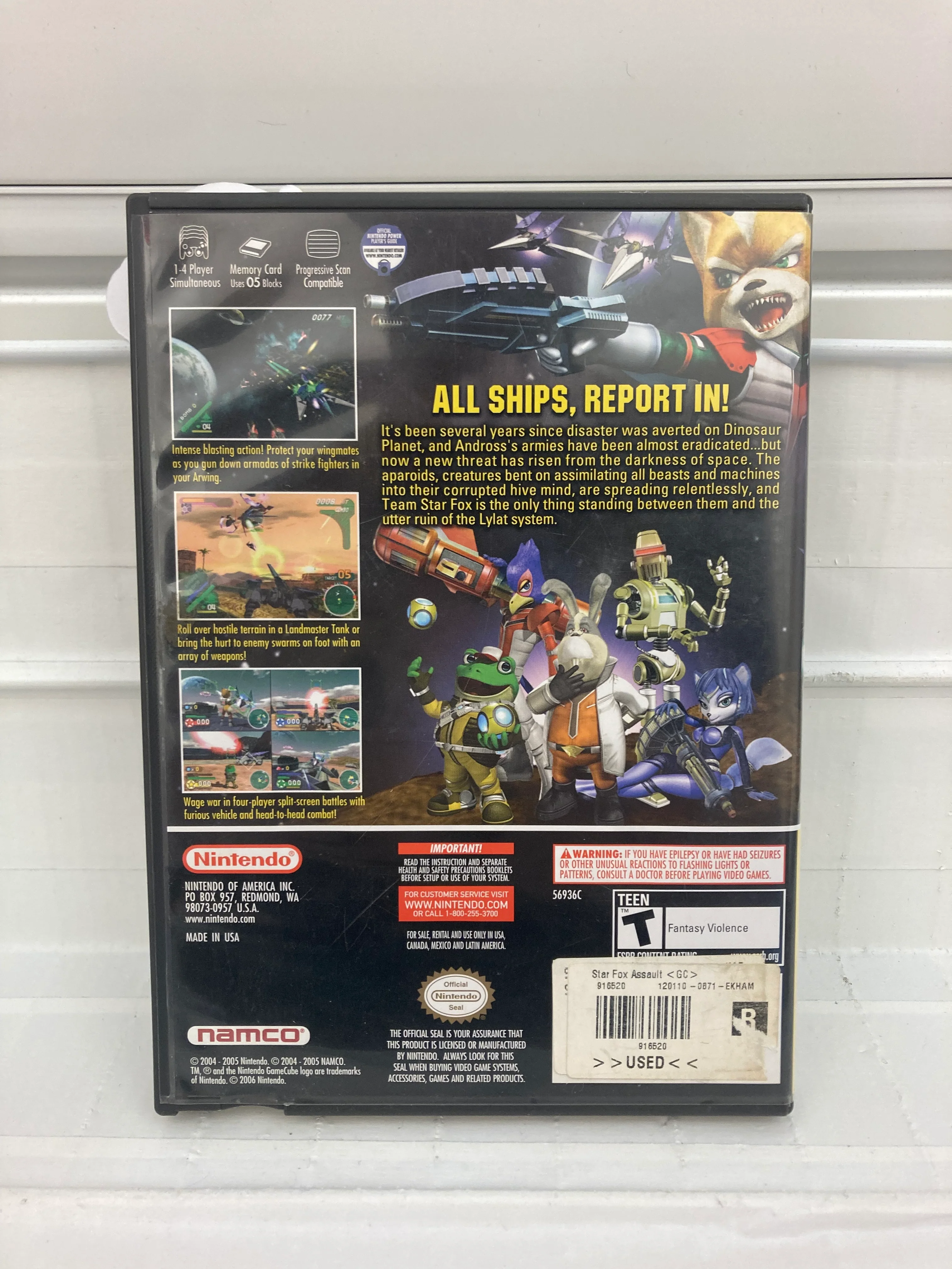 Star Fox Assault [Player's Choice] - Gamecube - Image 2