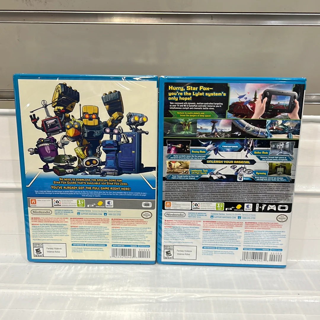 Star Fox Zero & Star Fox Guard Bundle - Wii U - Image 2