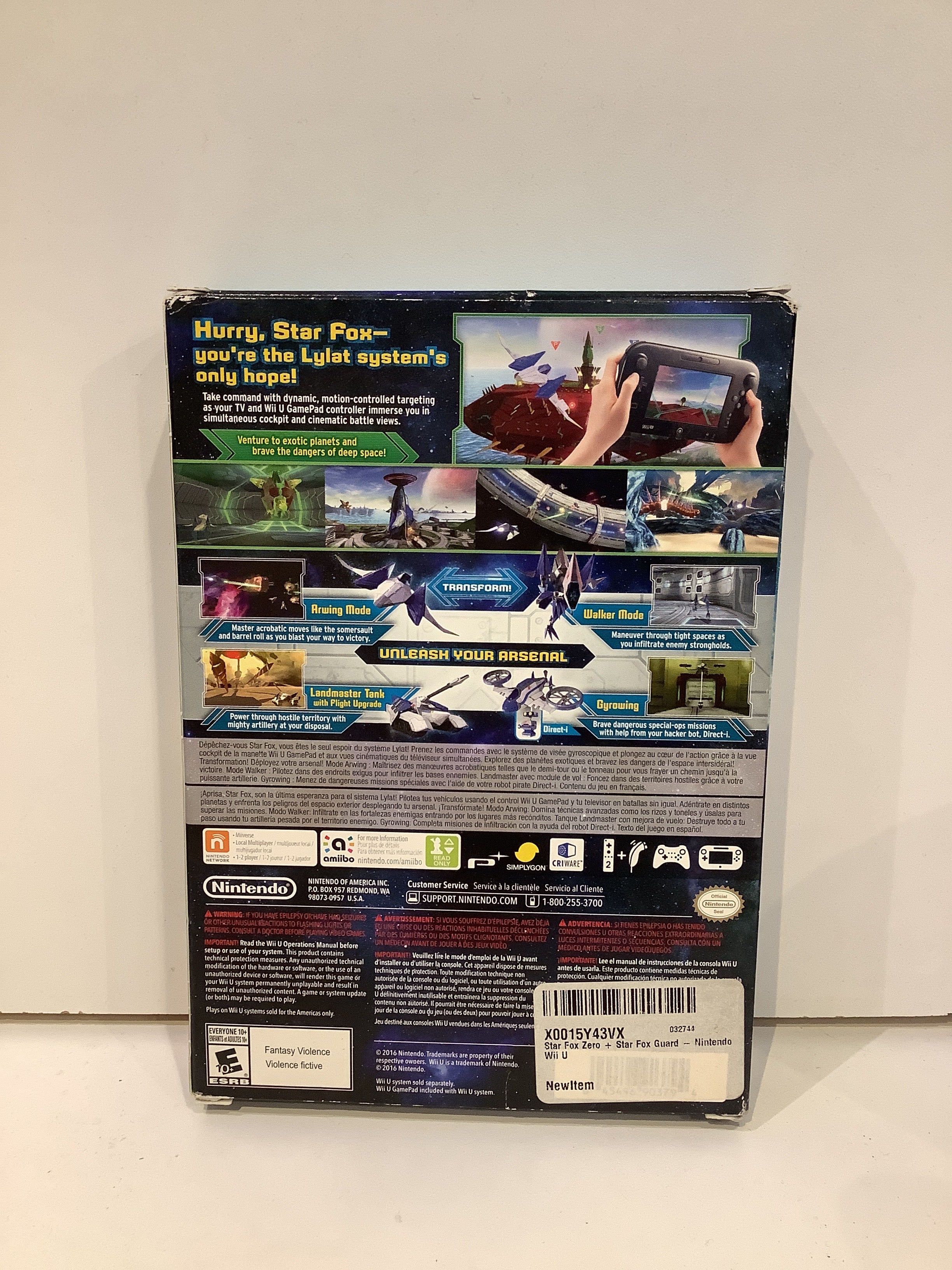 Star Fox Zero & Star Fox Guard Bundle - Wii U - Image 4