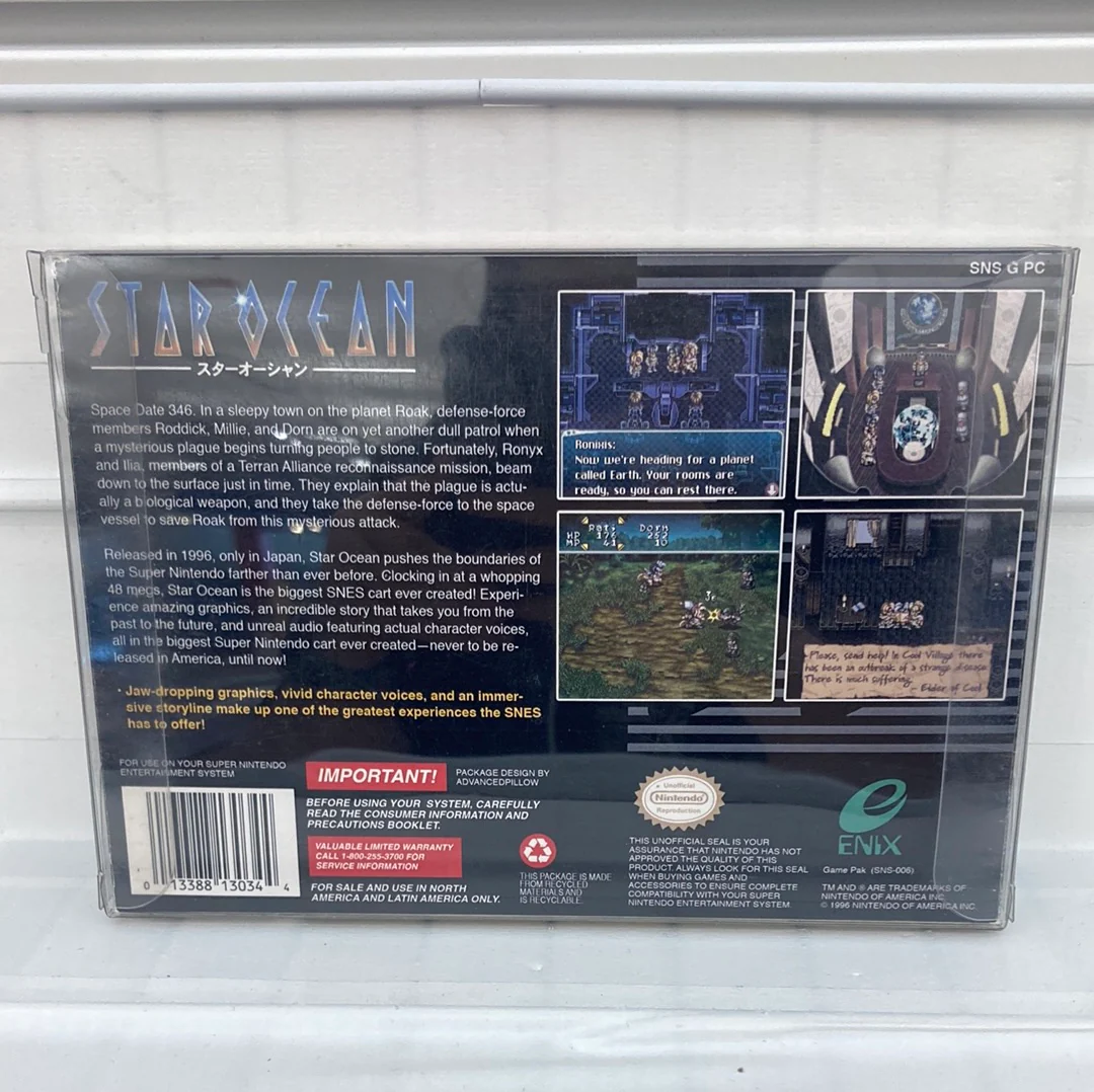 Star Ocean - Super Nintendo - Image 2