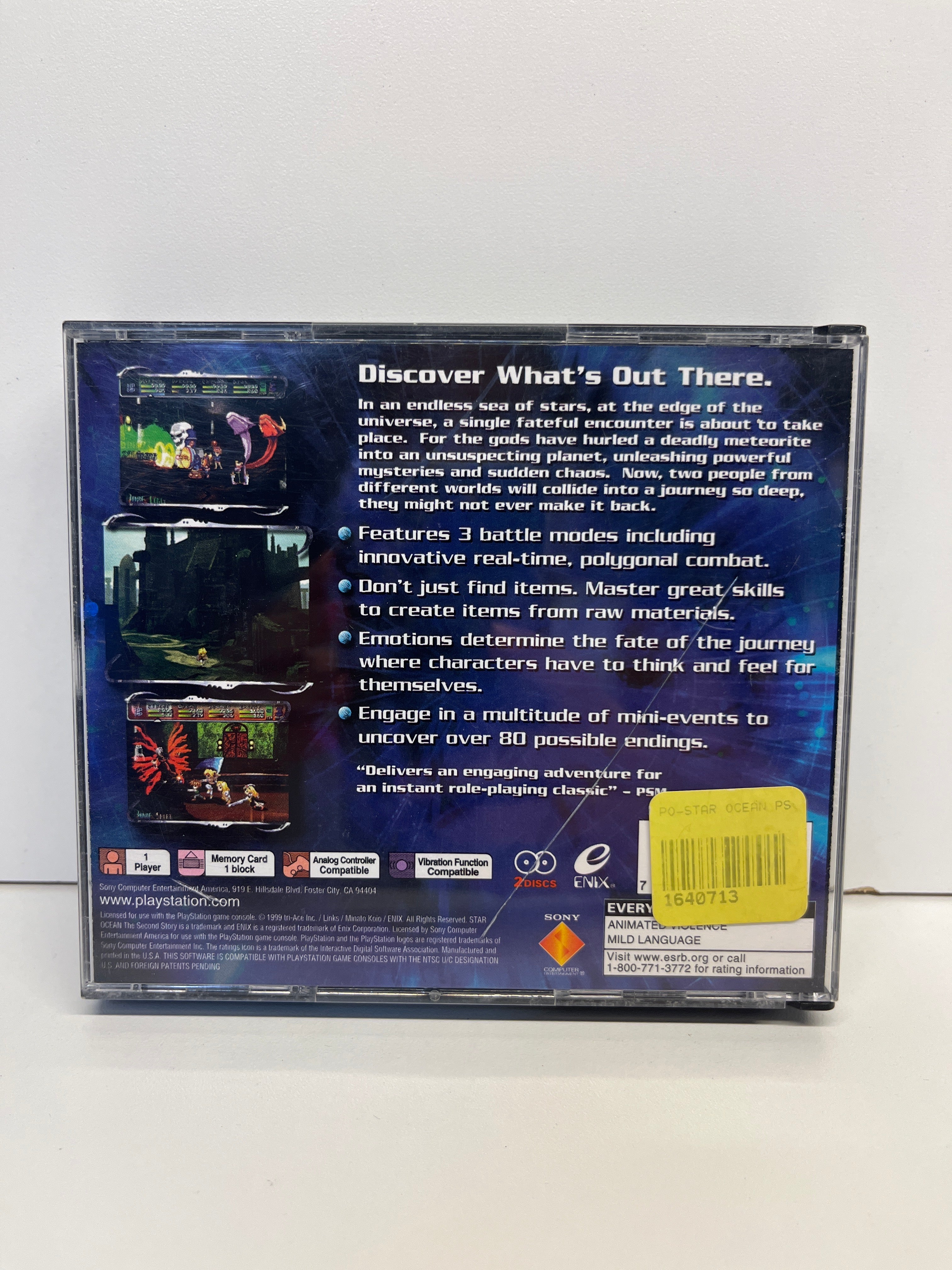 Star Ocean: The Second Story - Playstation - Image 2