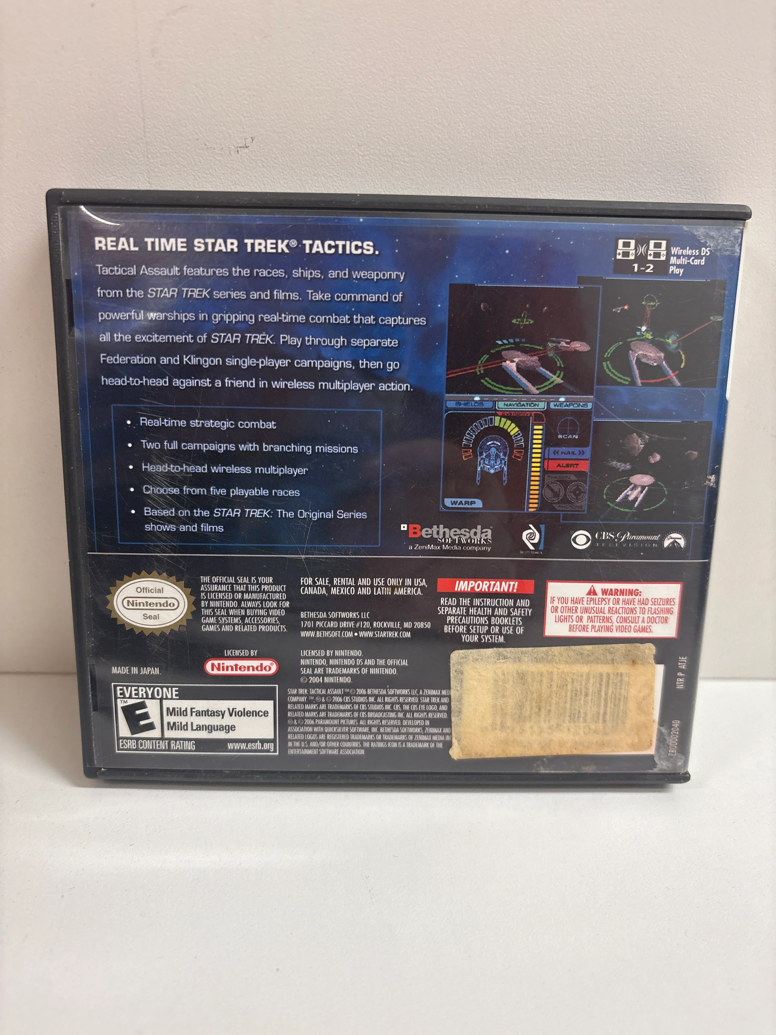 Star Trek Tactical Assault - Nintendo DS - Image 2