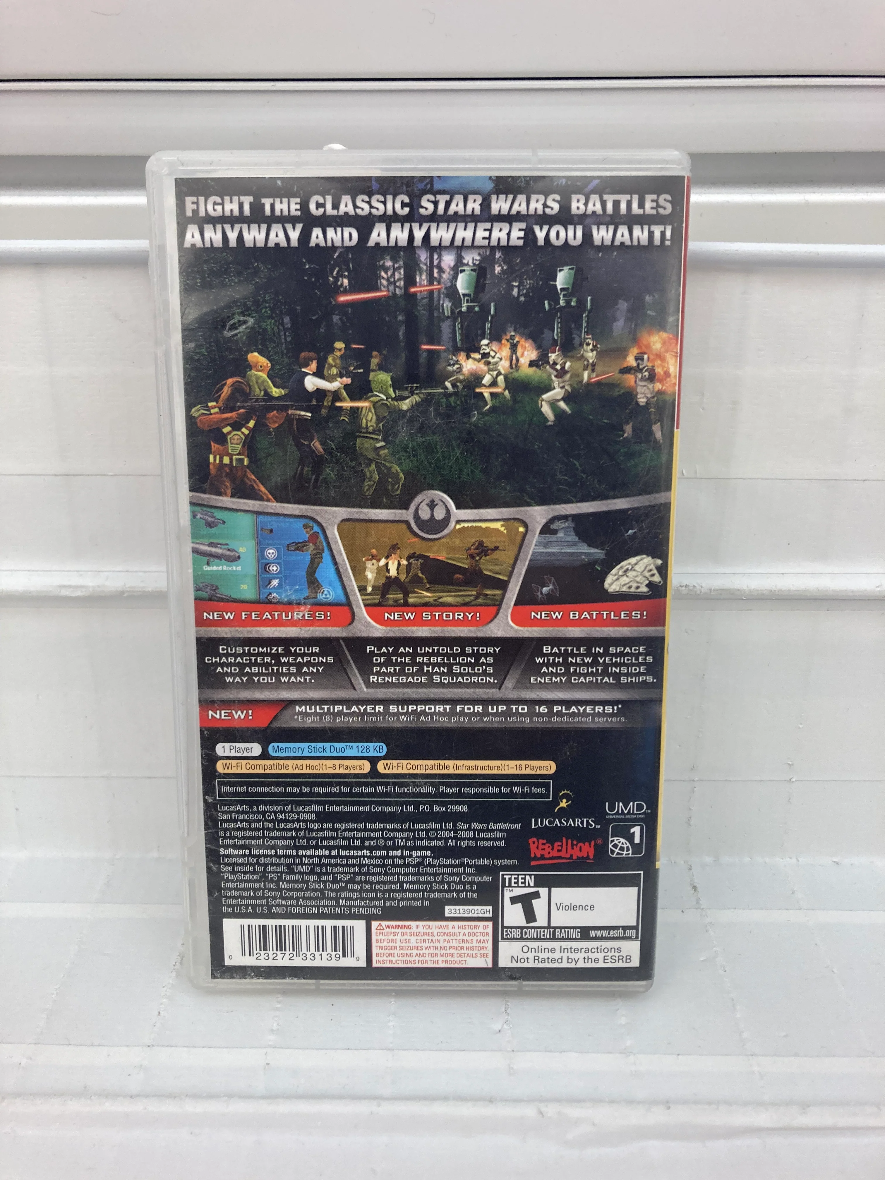 Star Wars Battlefront Renegade Squadron [Greatest Hits] - PSP - Image 2