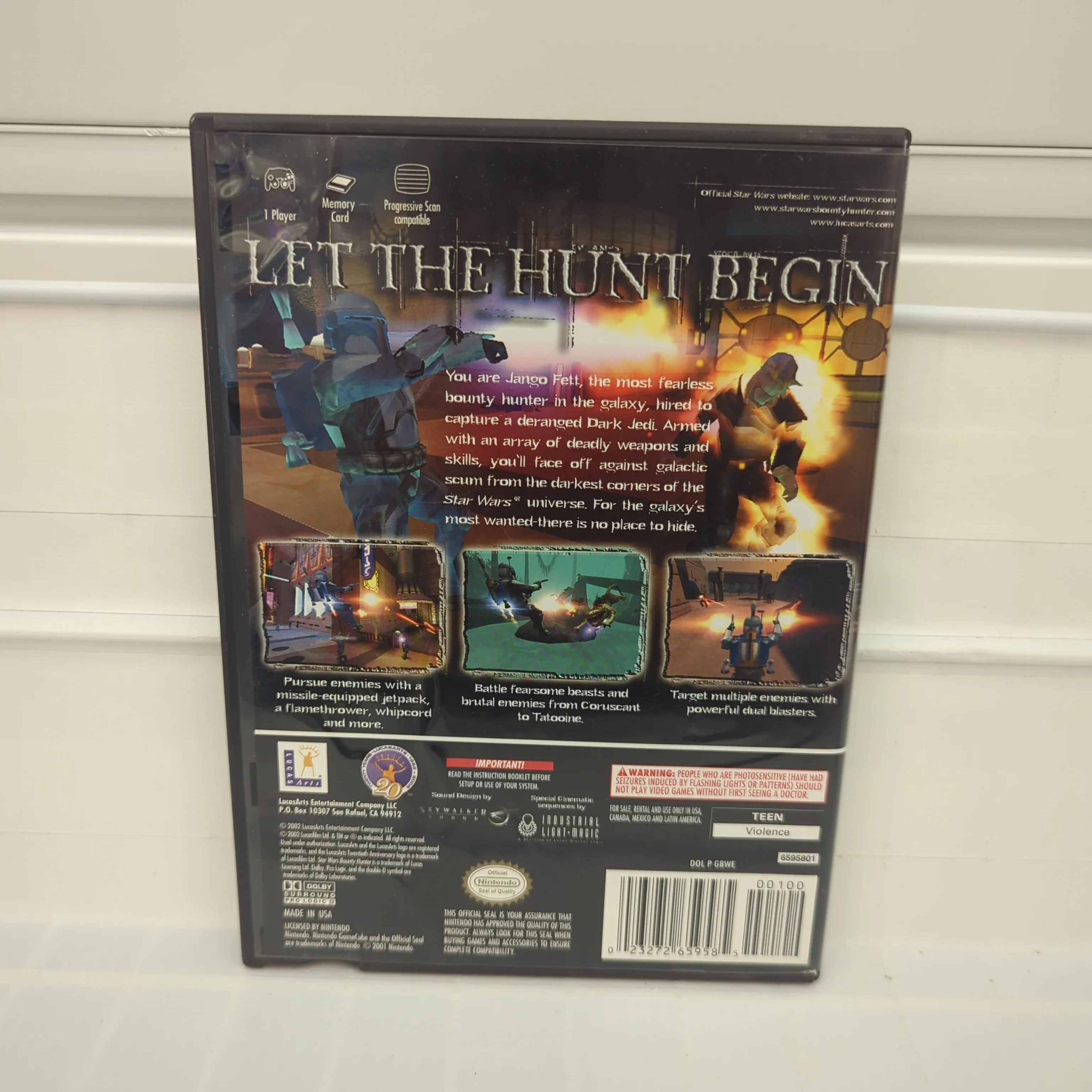 Star Wars Bounty Hunter - Gamecube - Image 2