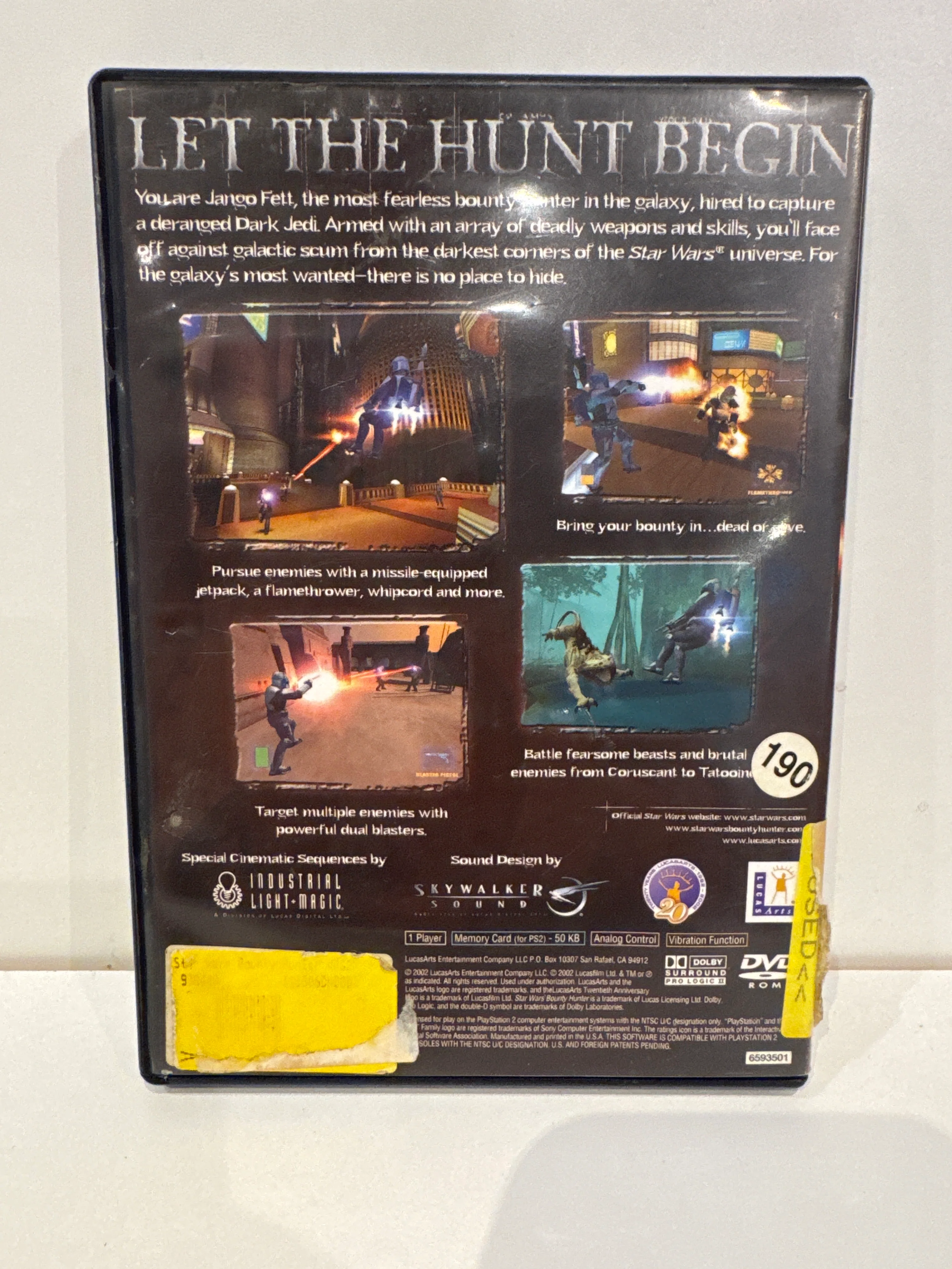 Star Wars Bounty Hunter - Playstation 2 - Image 2