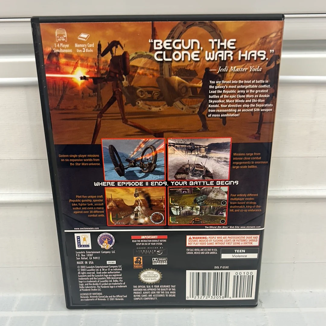 Star Wars Clone Wars - Gamecube - Image 2