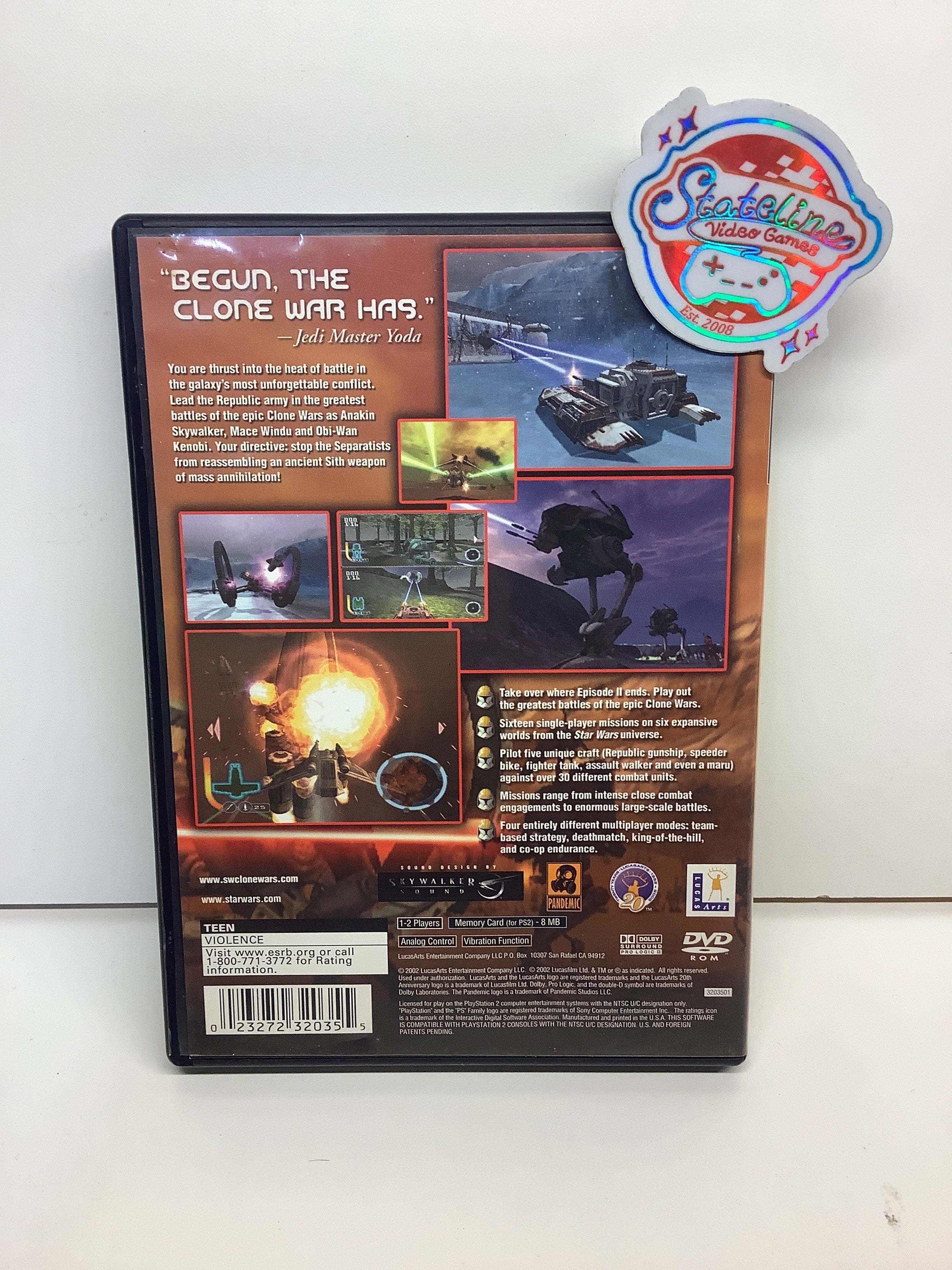 Star Wars Clone Wars - Playstation 2 - Image 2