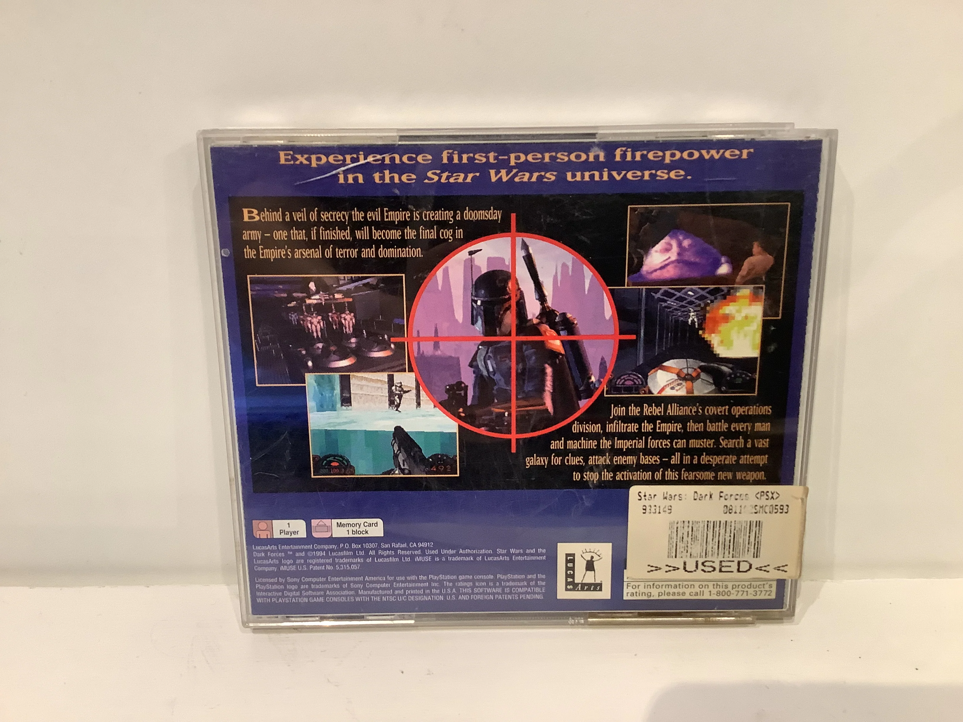 Star Wars Dark Forces - Playstation - Image 2