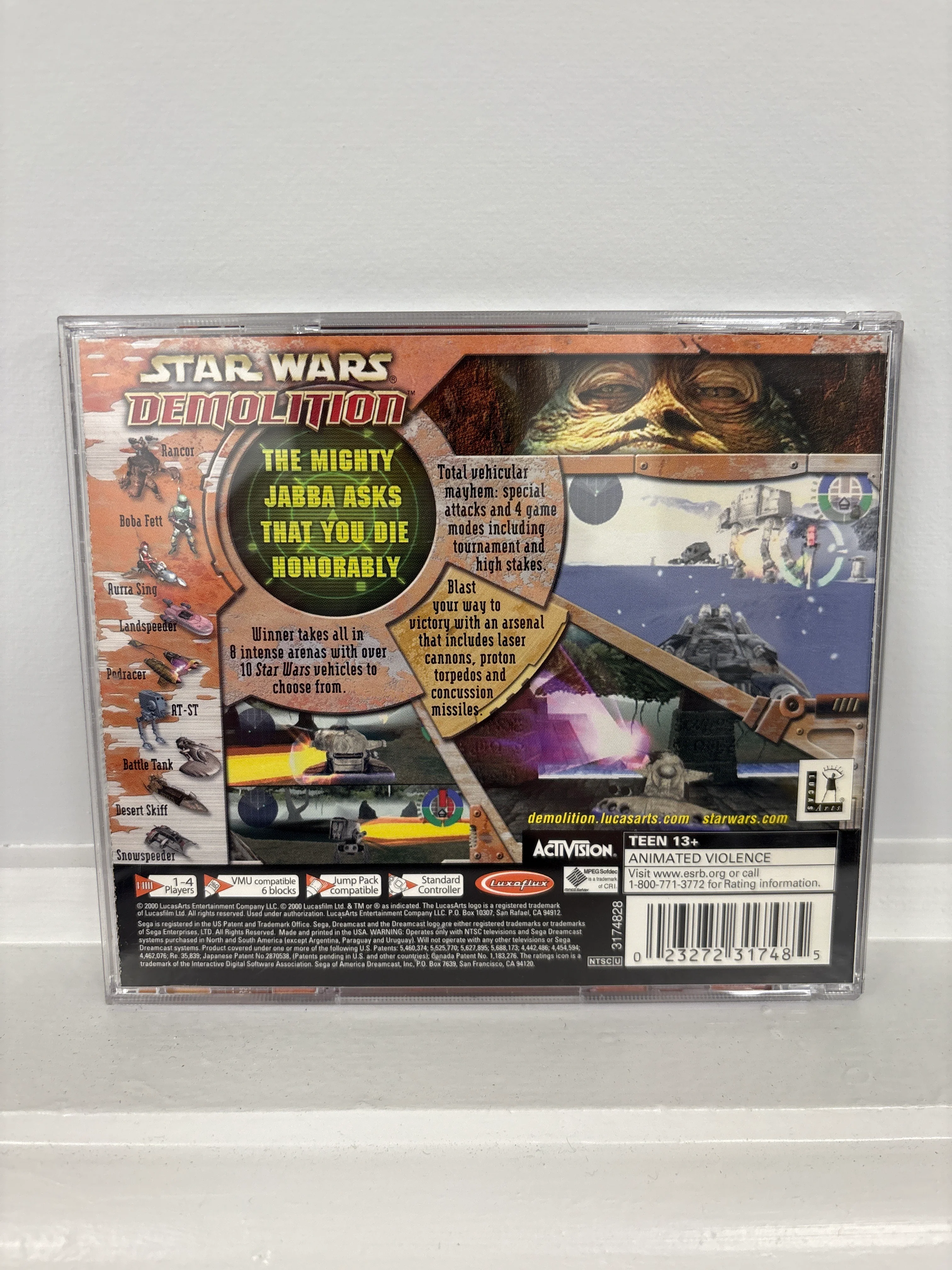 Star Wars Demolition - Sega Dreamcast - Image 2