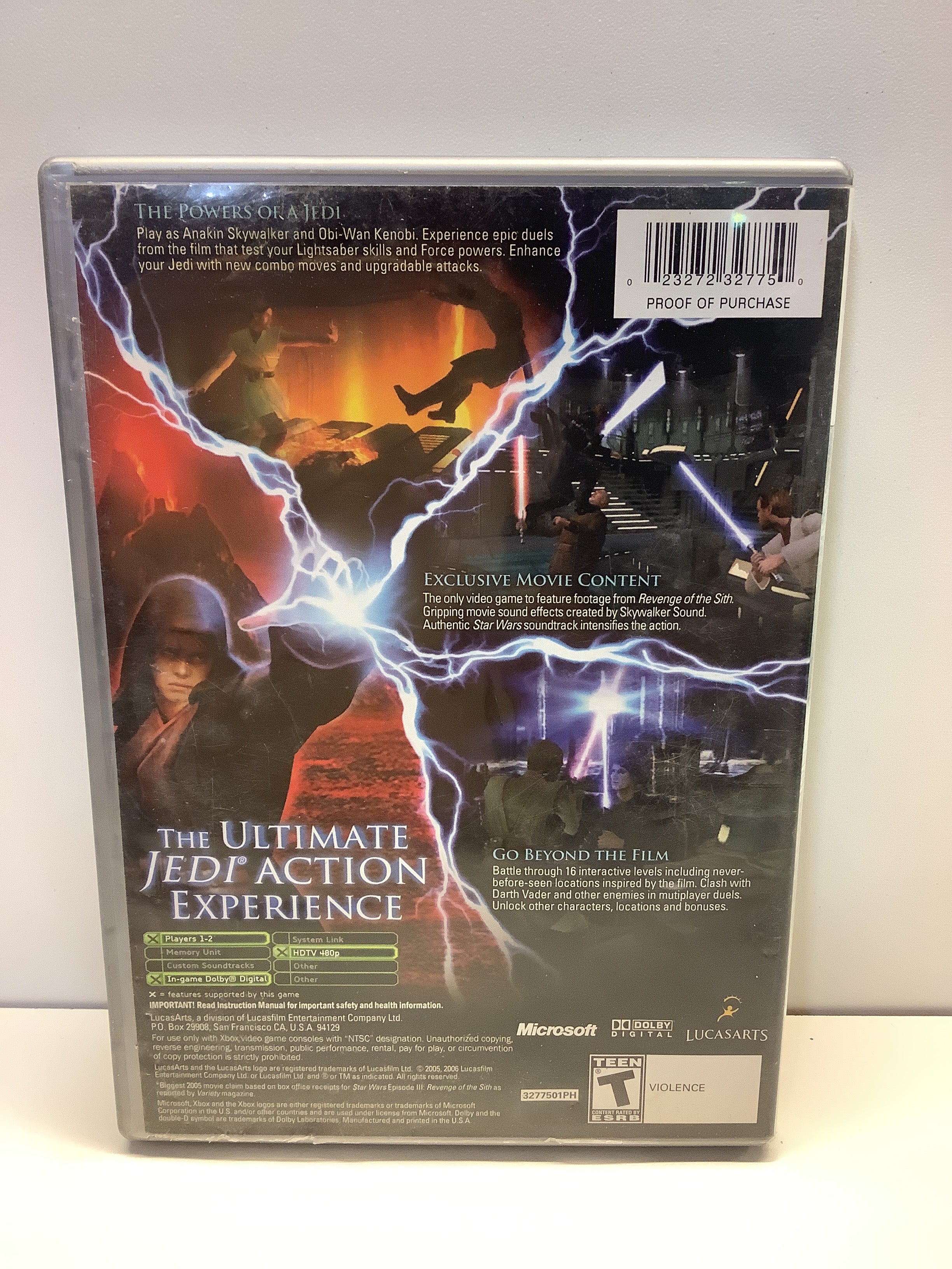 Star Wars Episode III Revenge of the Sith [Platinum Hits] - Xbox - Image 2