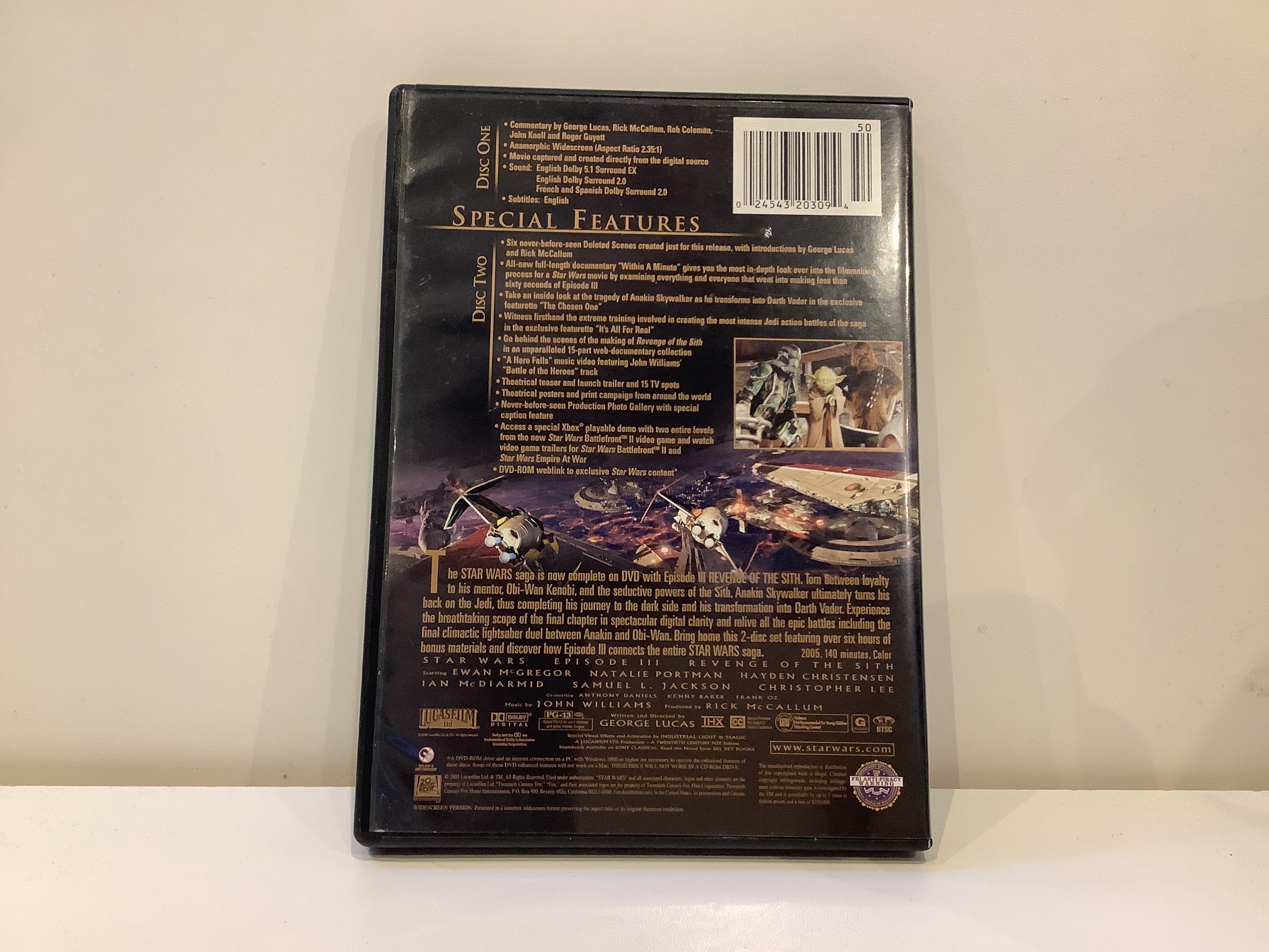 Star Wars III: Revenge of the Sith - DVD - Image 2