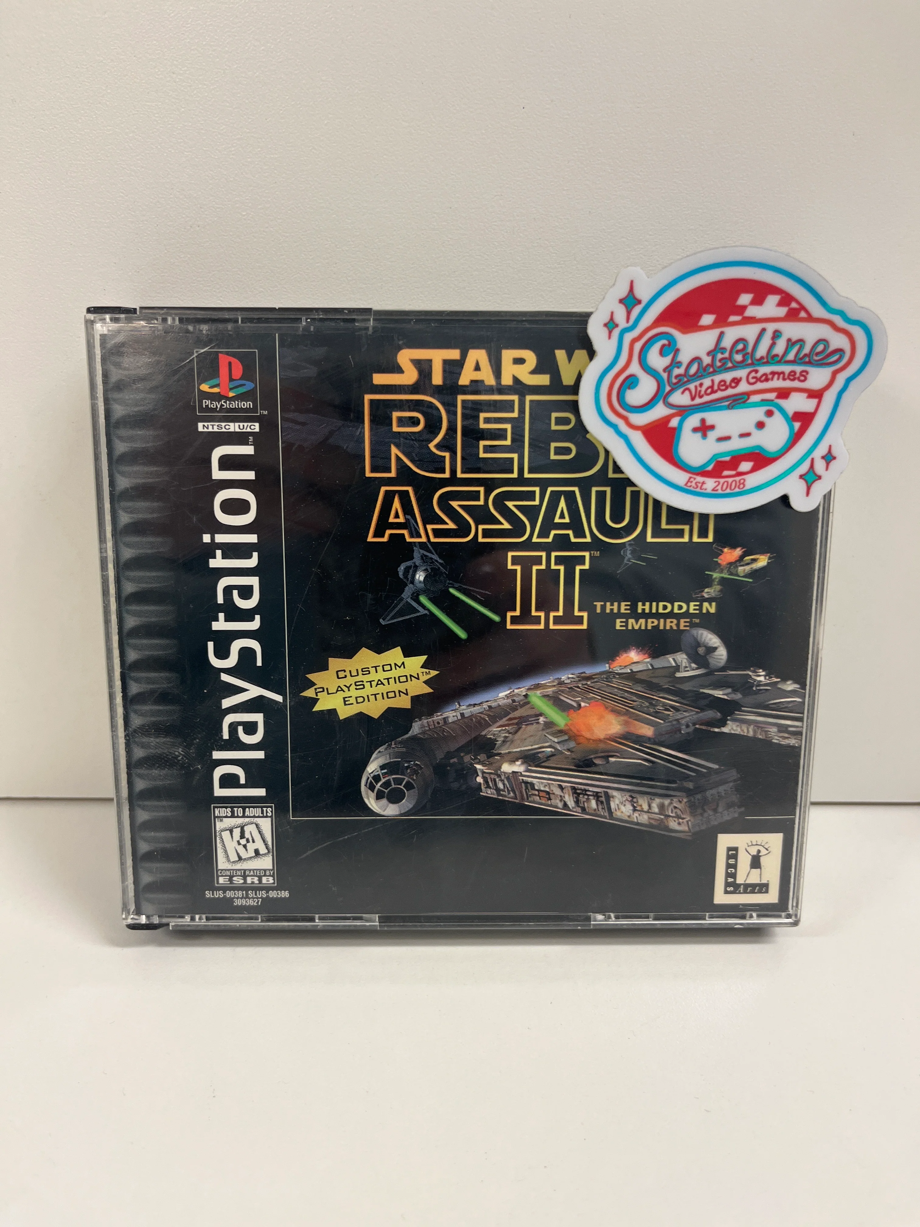 Star Wars Rebel Assault 2 - Playstation