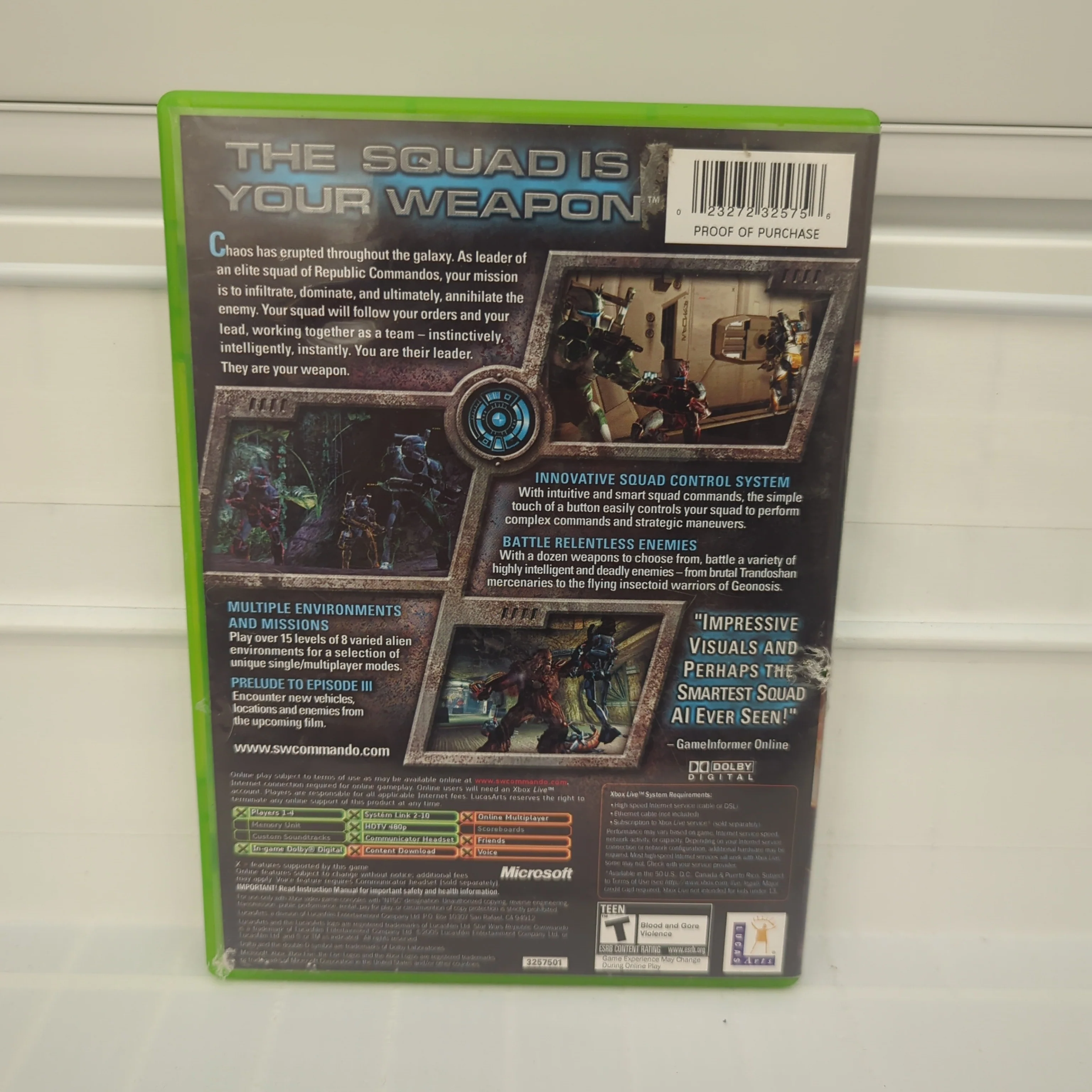 Star Wars Republic Commando - Xbox - Image 2