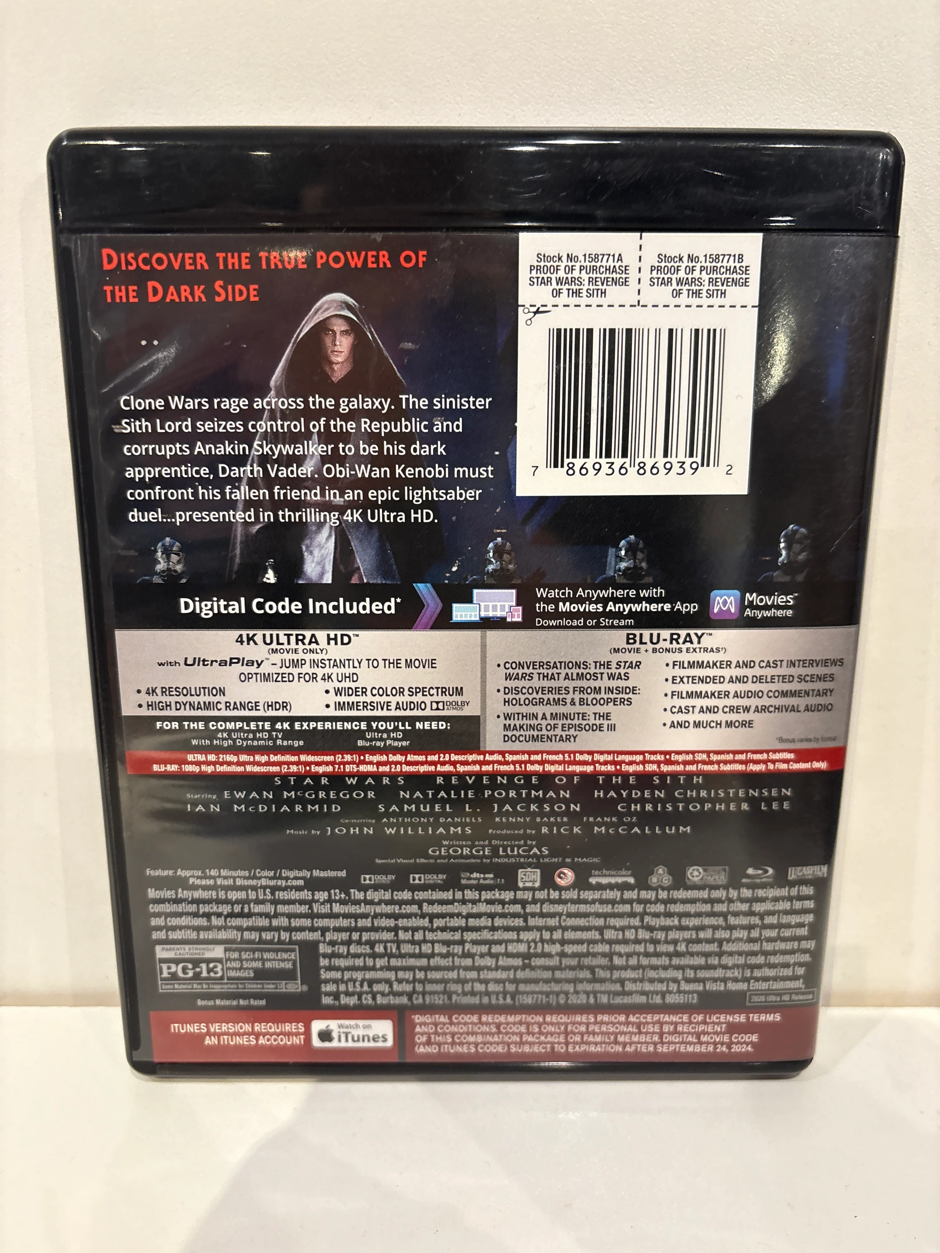 Star Wars Revenge of the Sith - Blu-Ray - Image 2