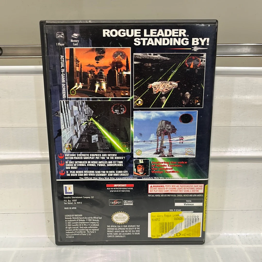 Star Wars Rogue Leader - Gamecube - Image 2