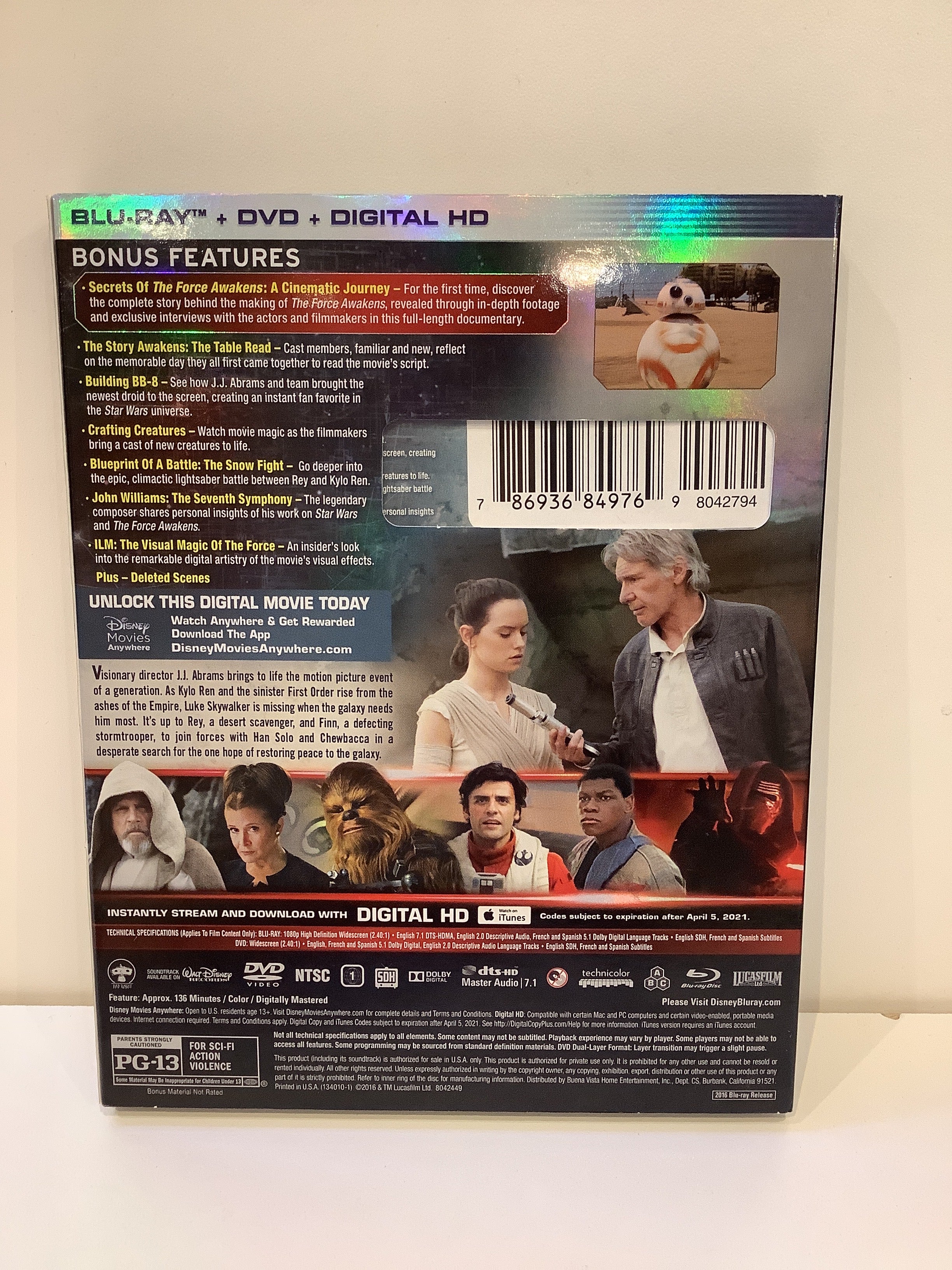 Star Wars: The Force Awakens - DVD - Image 2