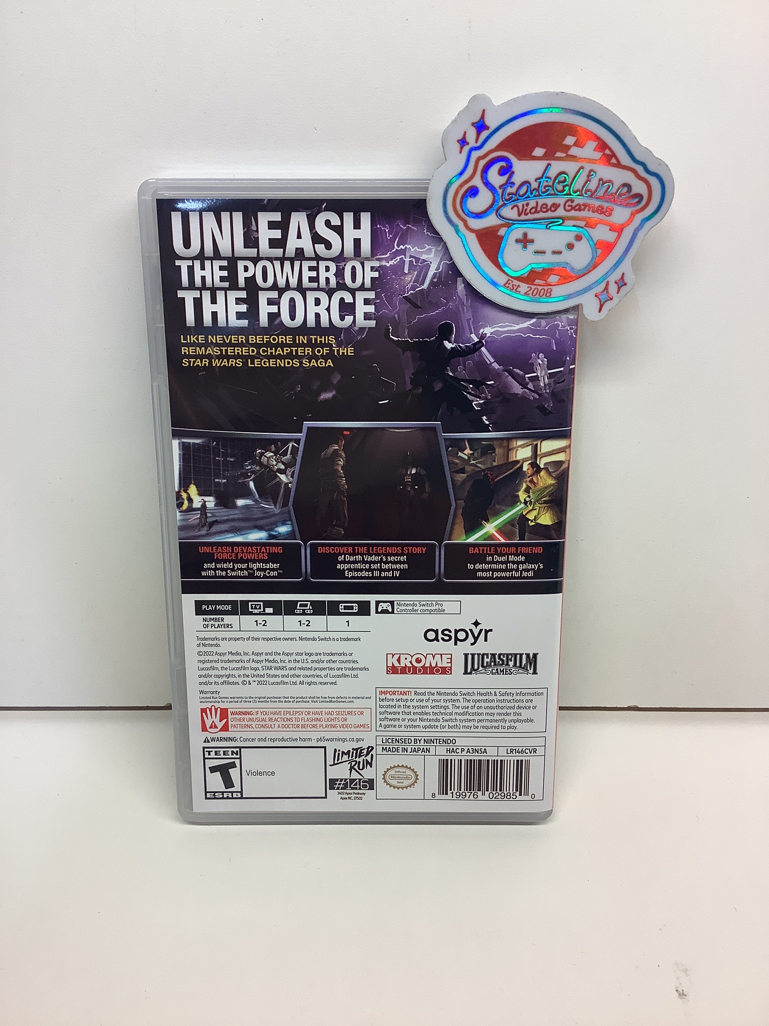 Star Wars: The Force Unleashed - Nintendo Switch - Image 4