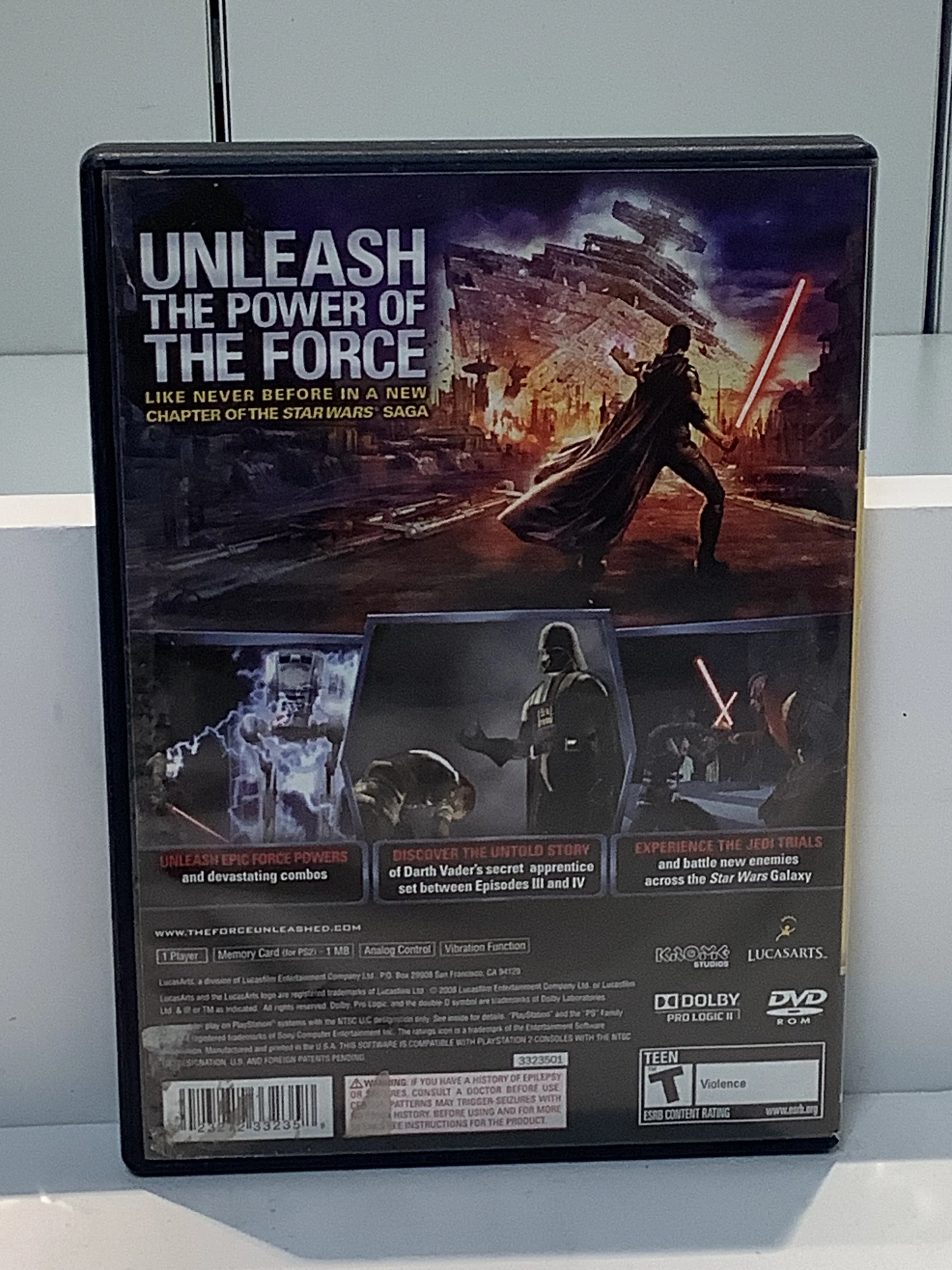 Star Wars The Force Unleashed - Playstation 2 - Image 2