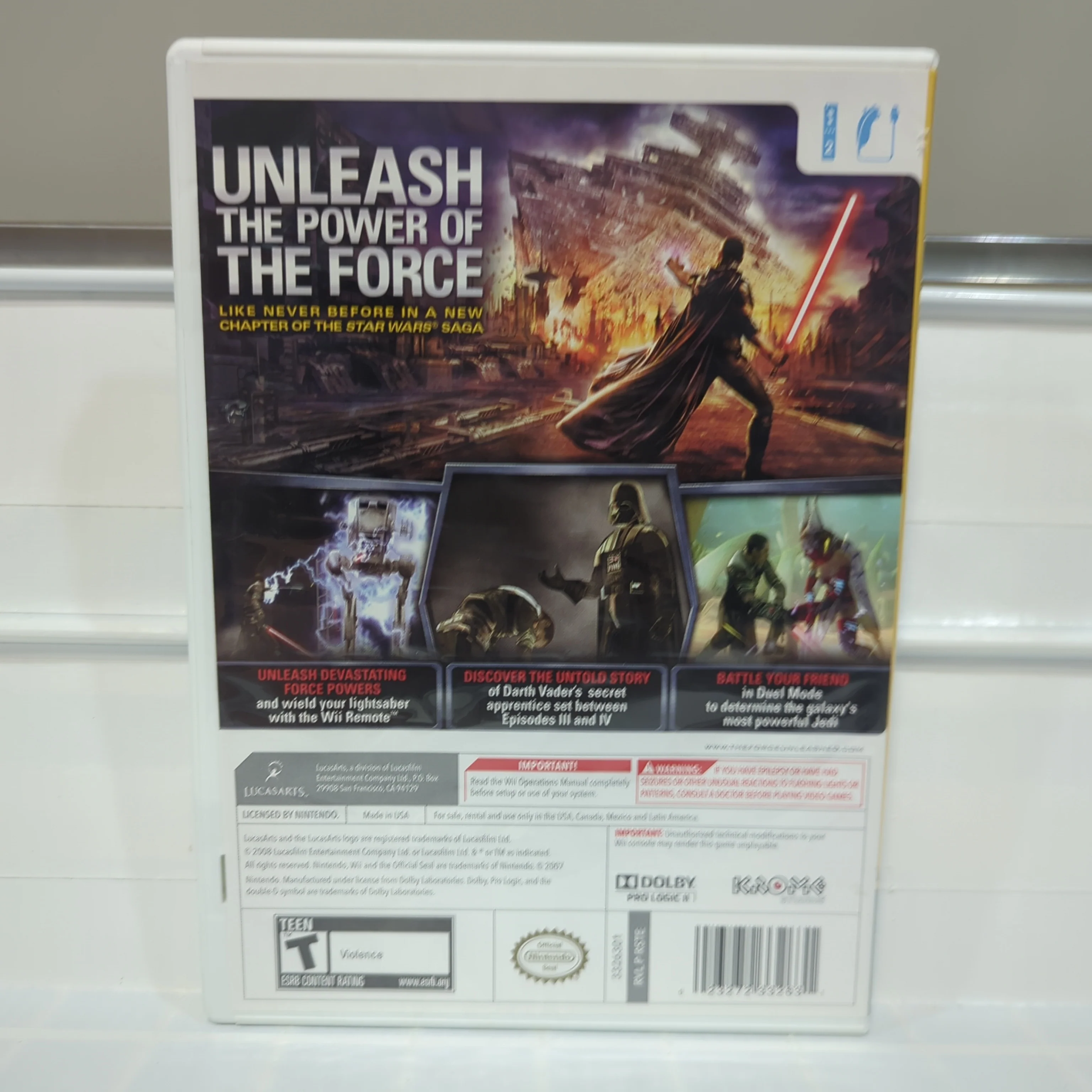 Star Wars The Force Unleashed - Wii - Image 2