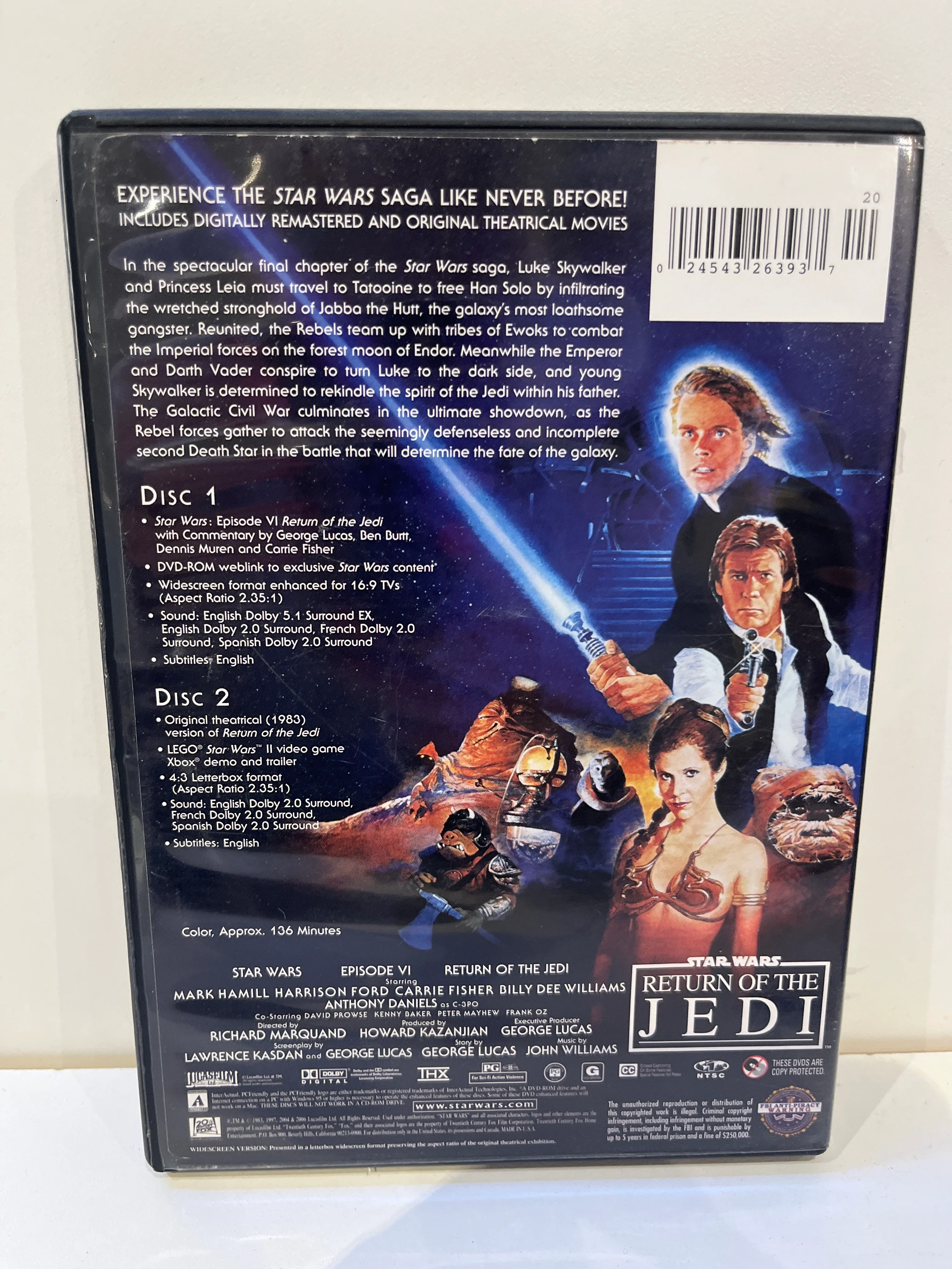 Star Wars VI: Return of the Jedi - DVD - Image 2