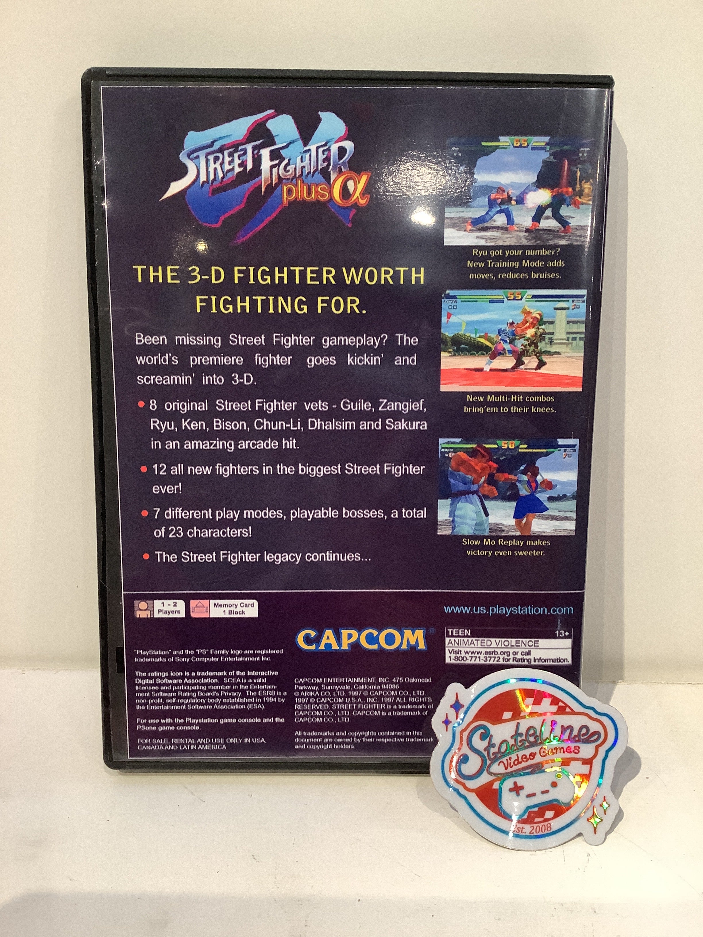 Street Fighter EX Plus Alpha - Playstation - Image 2