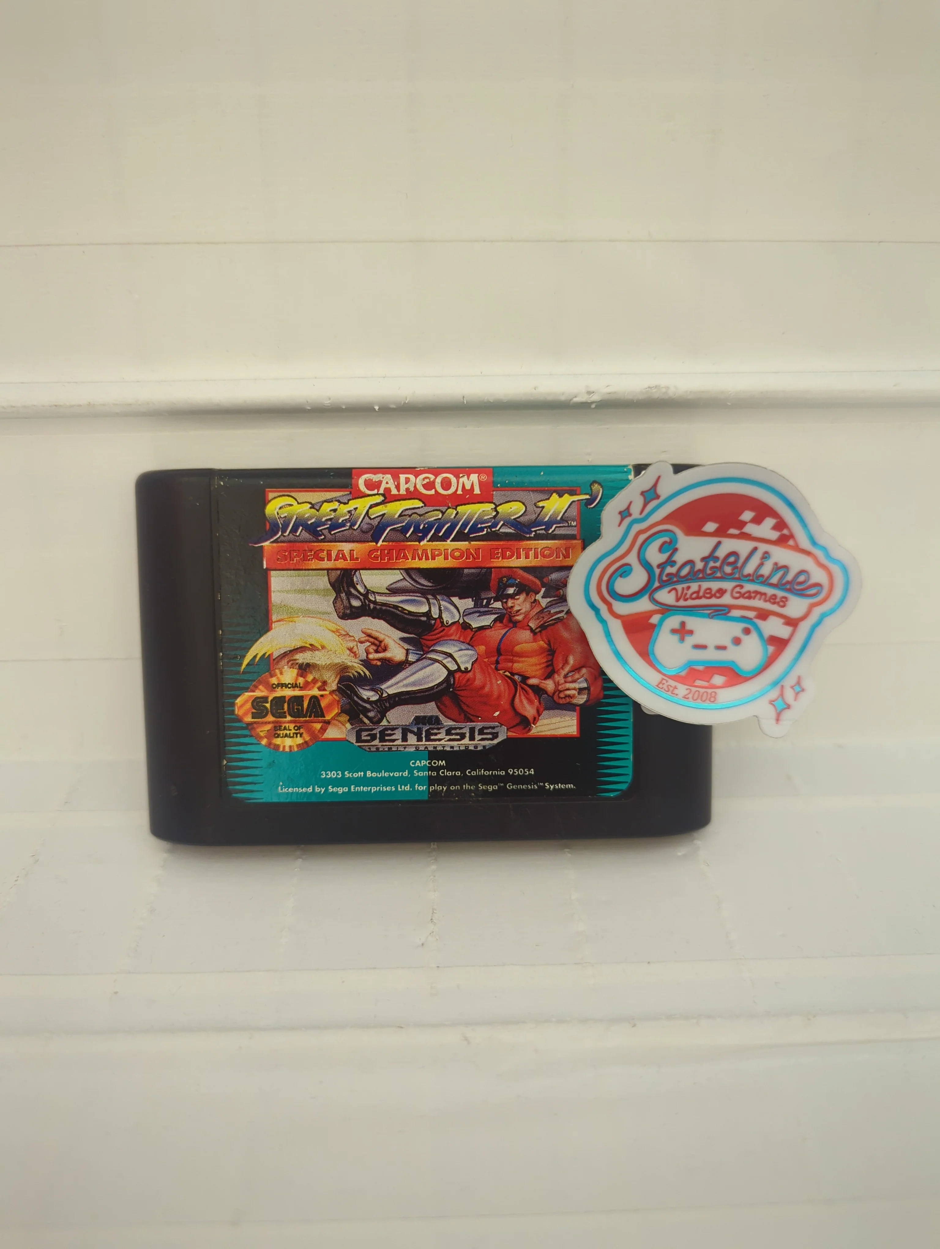 Street Fighter II Special Champion Edition - Sega Genesis