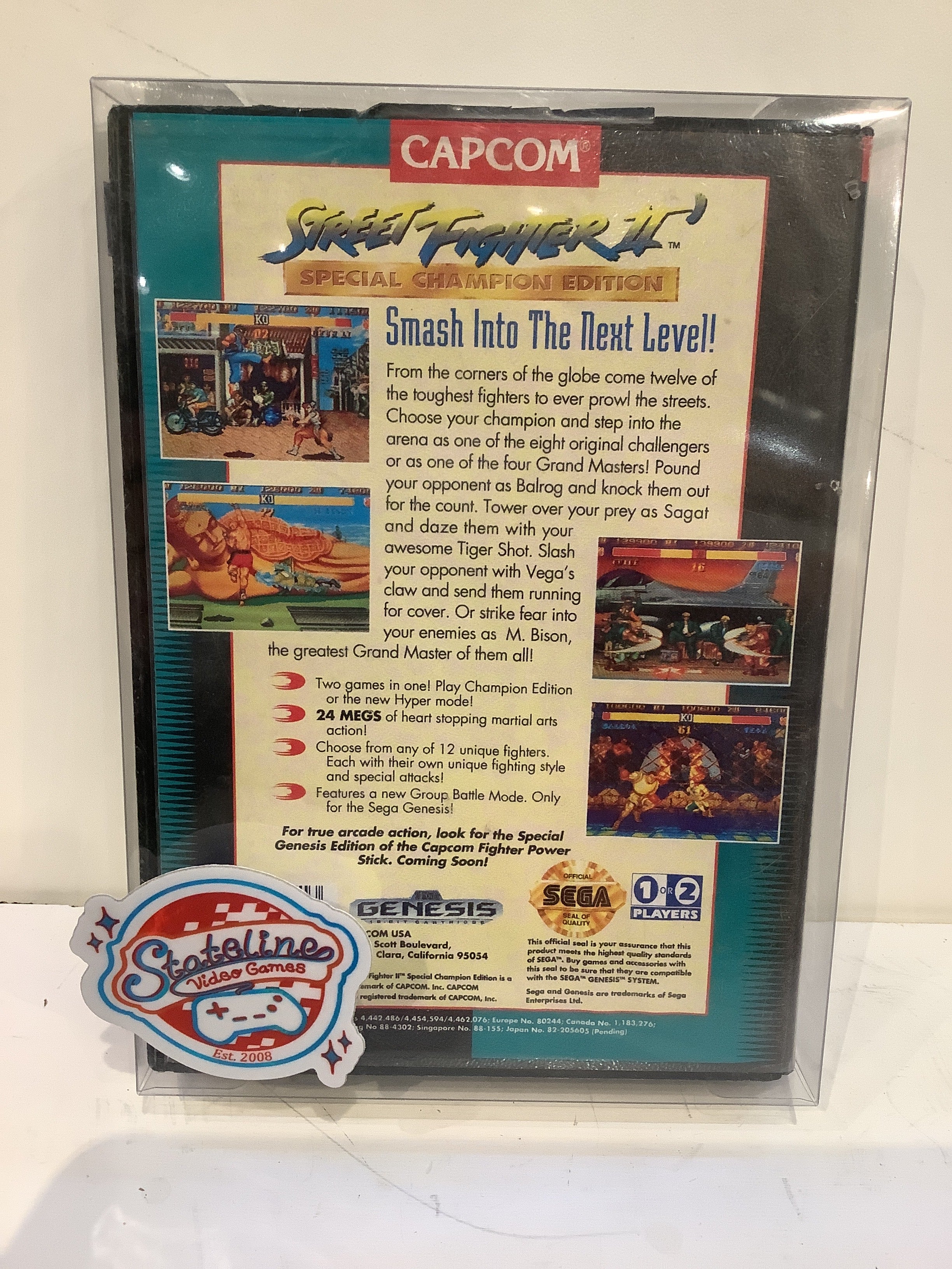 Street Fighter II Special Champion Edition - Sega Genesis - Image 4
