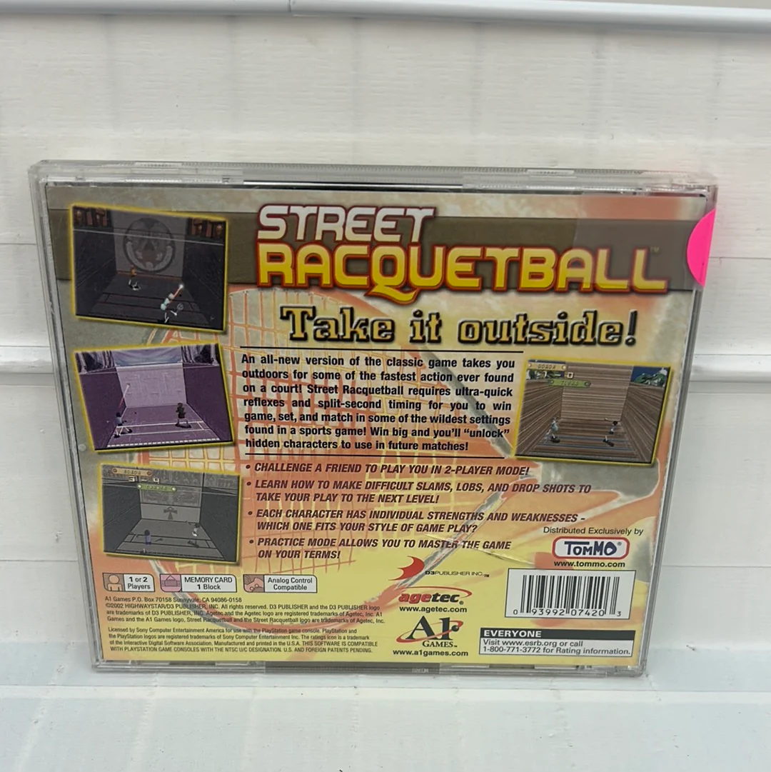 Street Racquetball - Playstation - Image 2