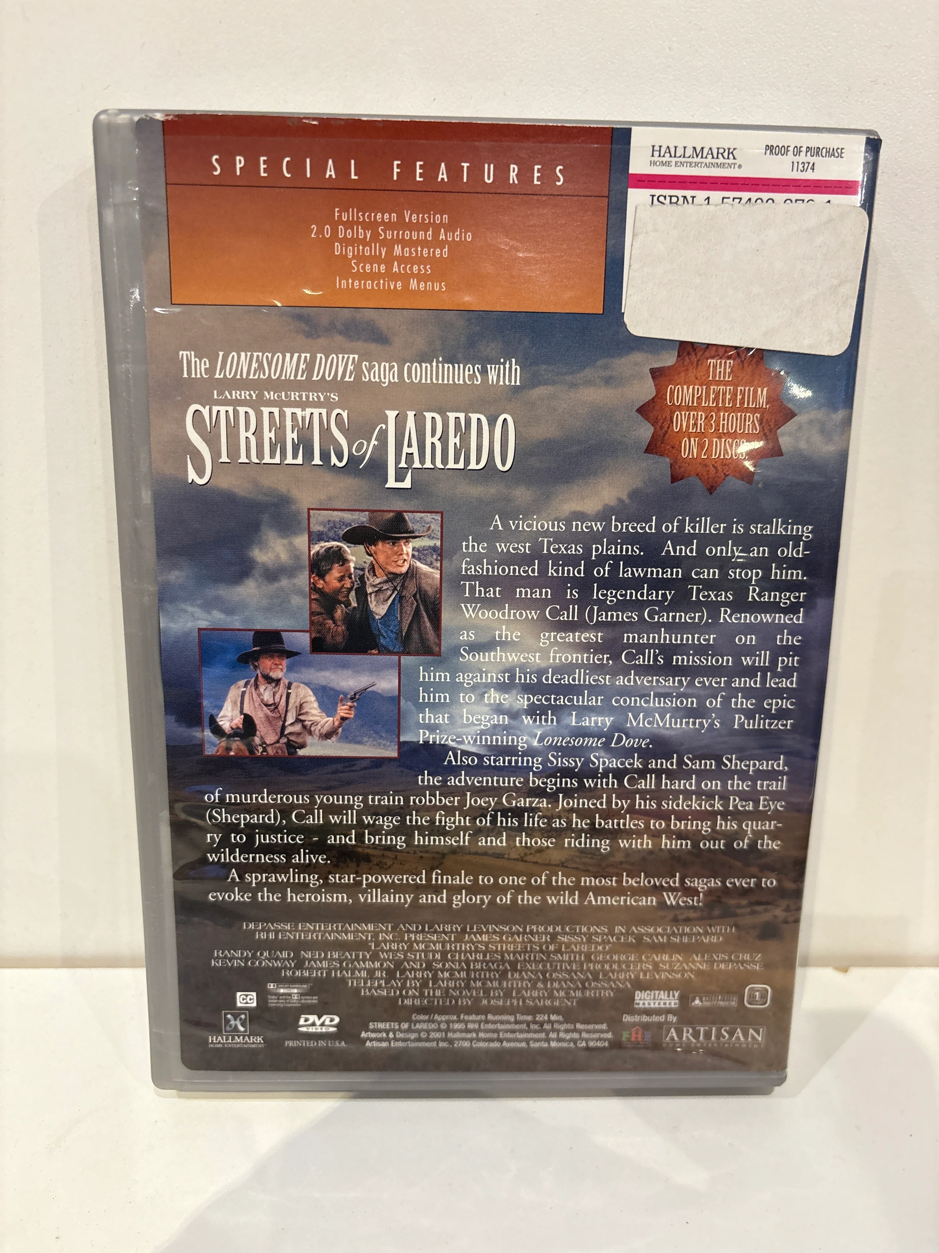 Streets of Laredo - DVD - Image 2