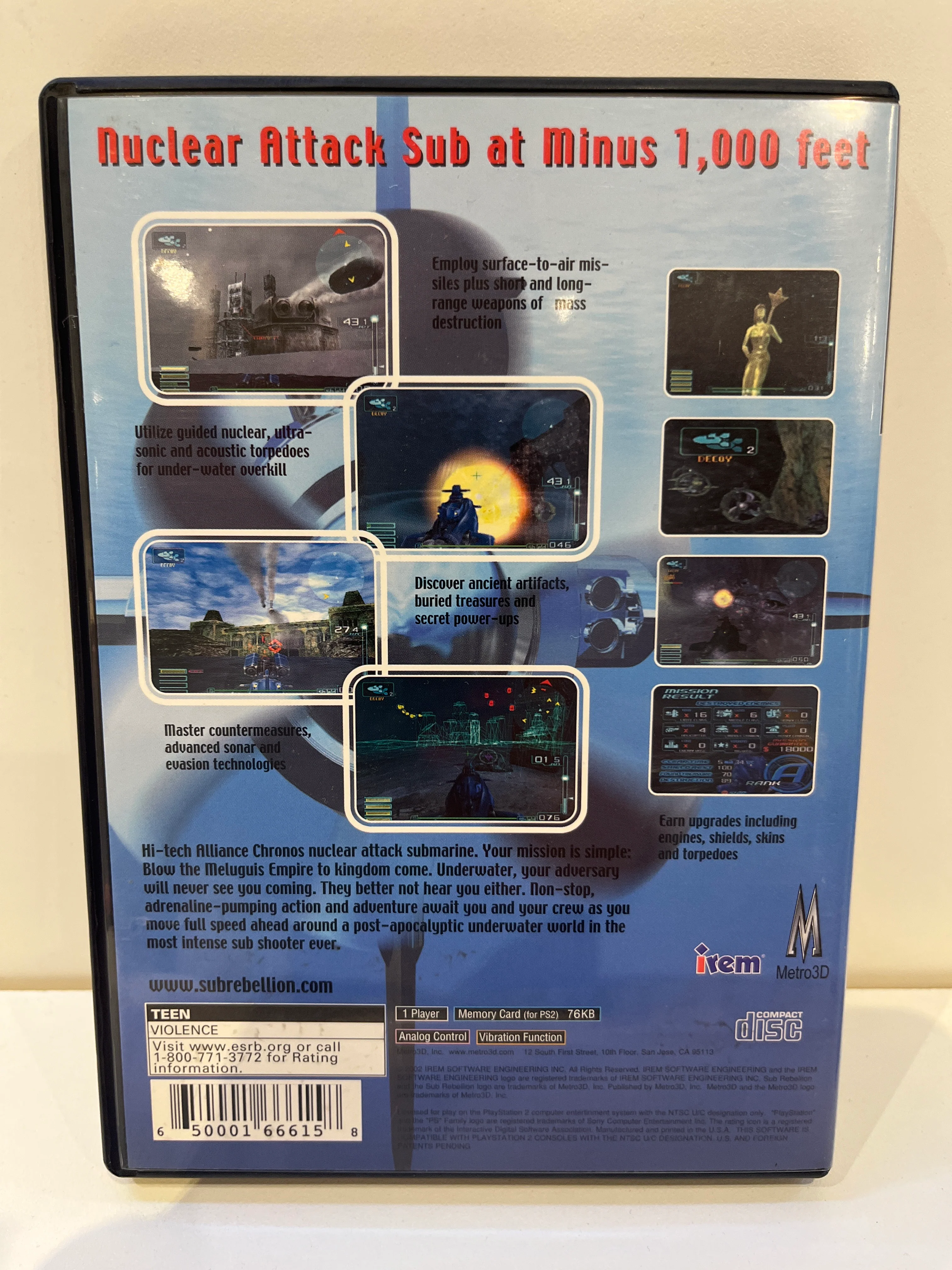 Sub Rebellion - Playstation 2 - Image 2