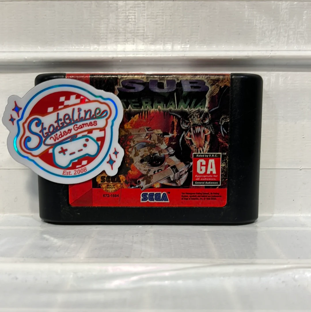 Sub Terrania - Sega Genesis