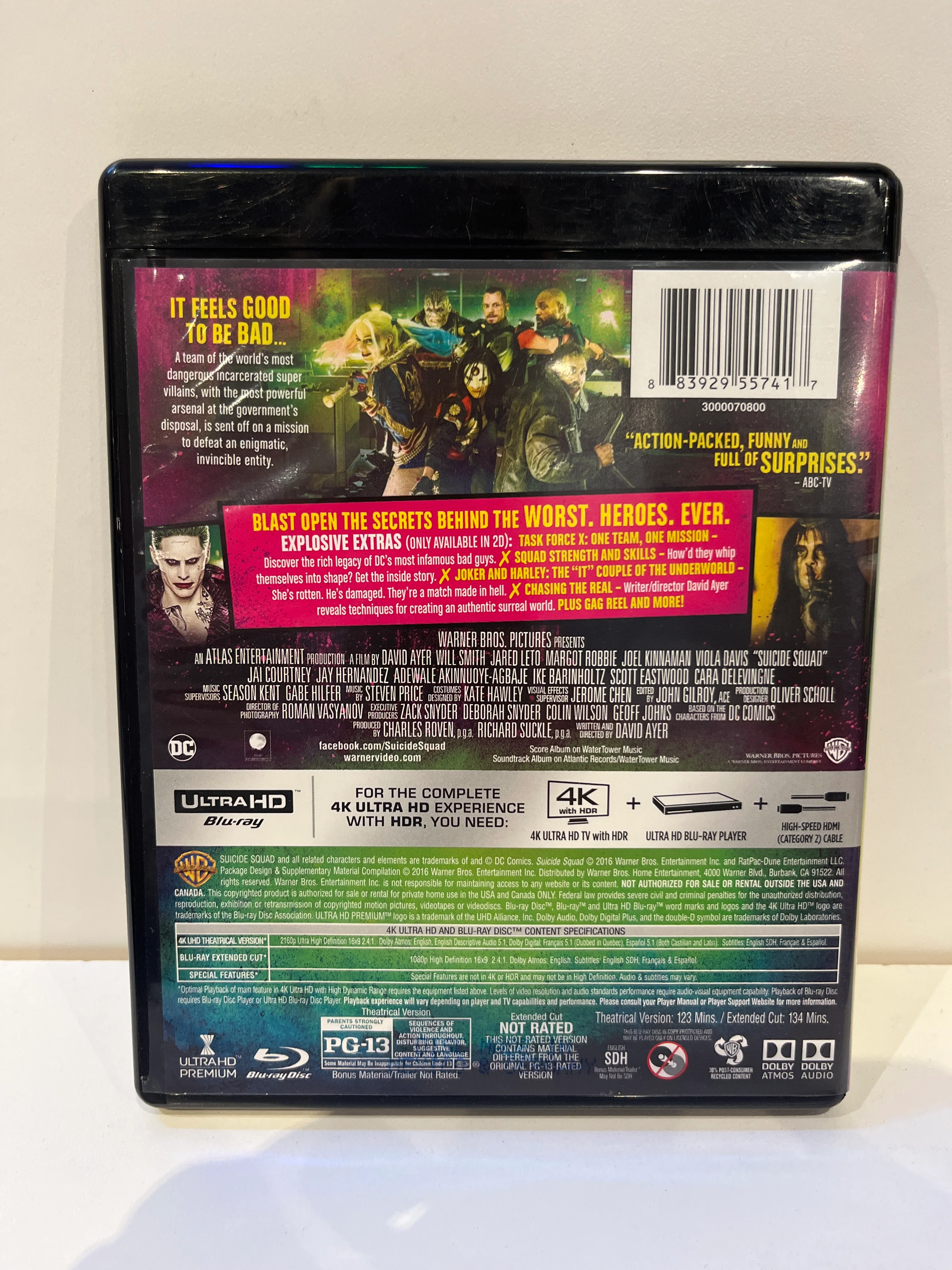 Suicide Squad 4K - Blu-Ray - Image 2