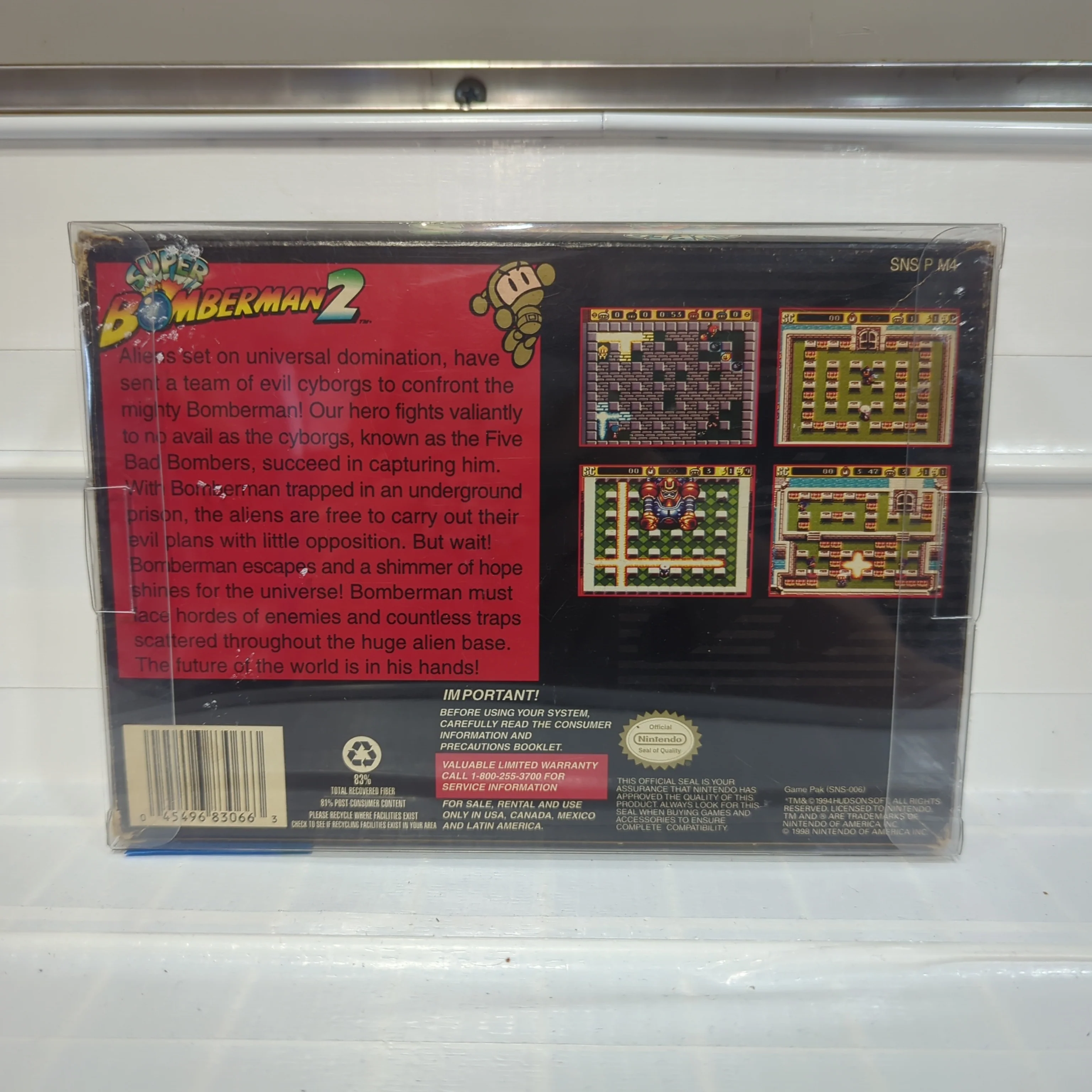 Super Bomberman 2 - Super Nintendo - Image 2