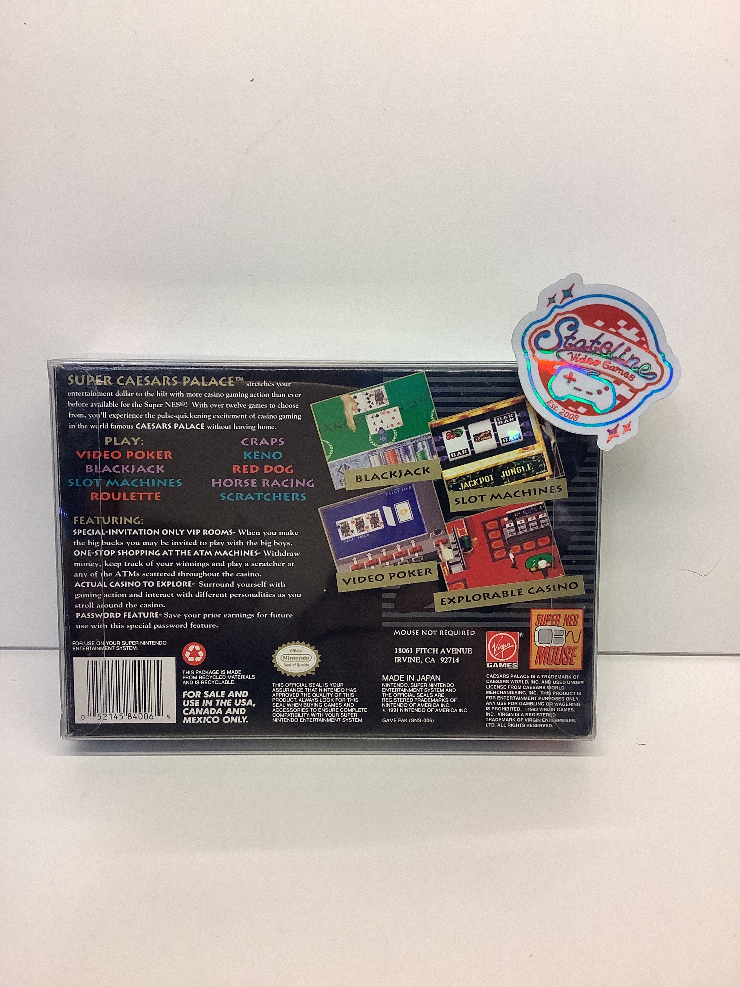 Super Caesar's Palace - Super Nintendo - Image 4
