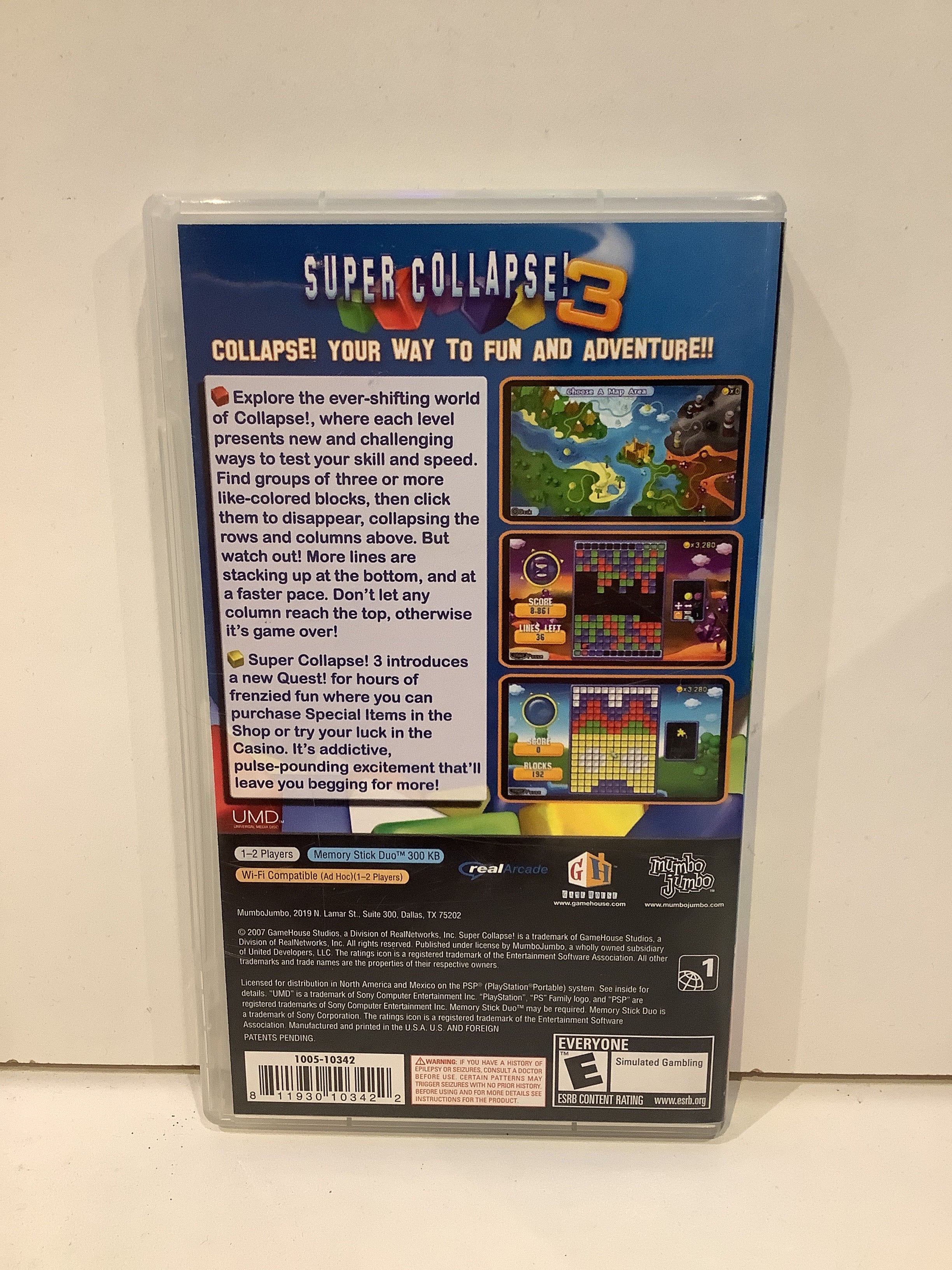 Super Collapse 3 - PSP - Image 2