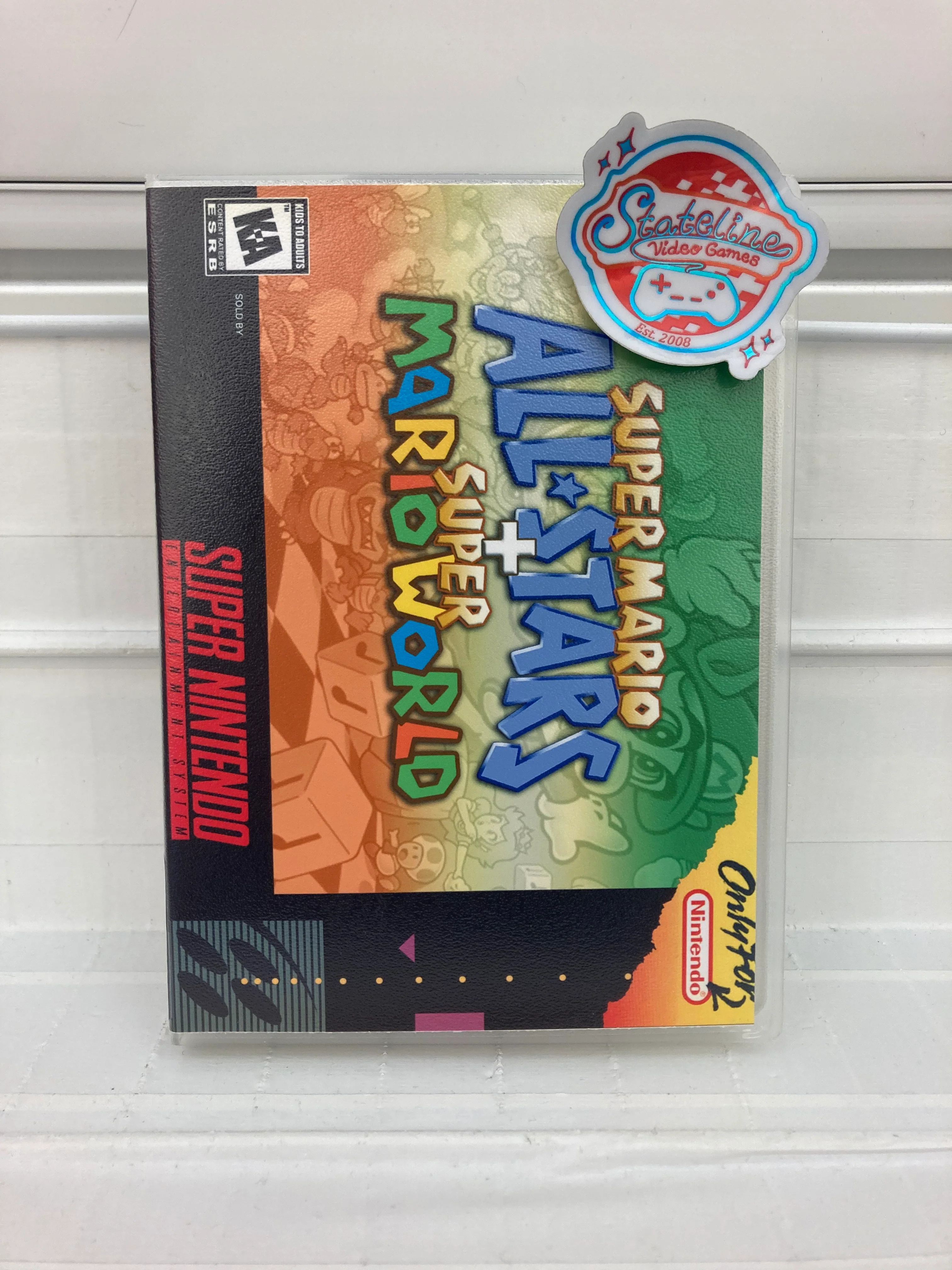 Super Mario All-stars and Super Mario World - Super Nintendo - Image 3