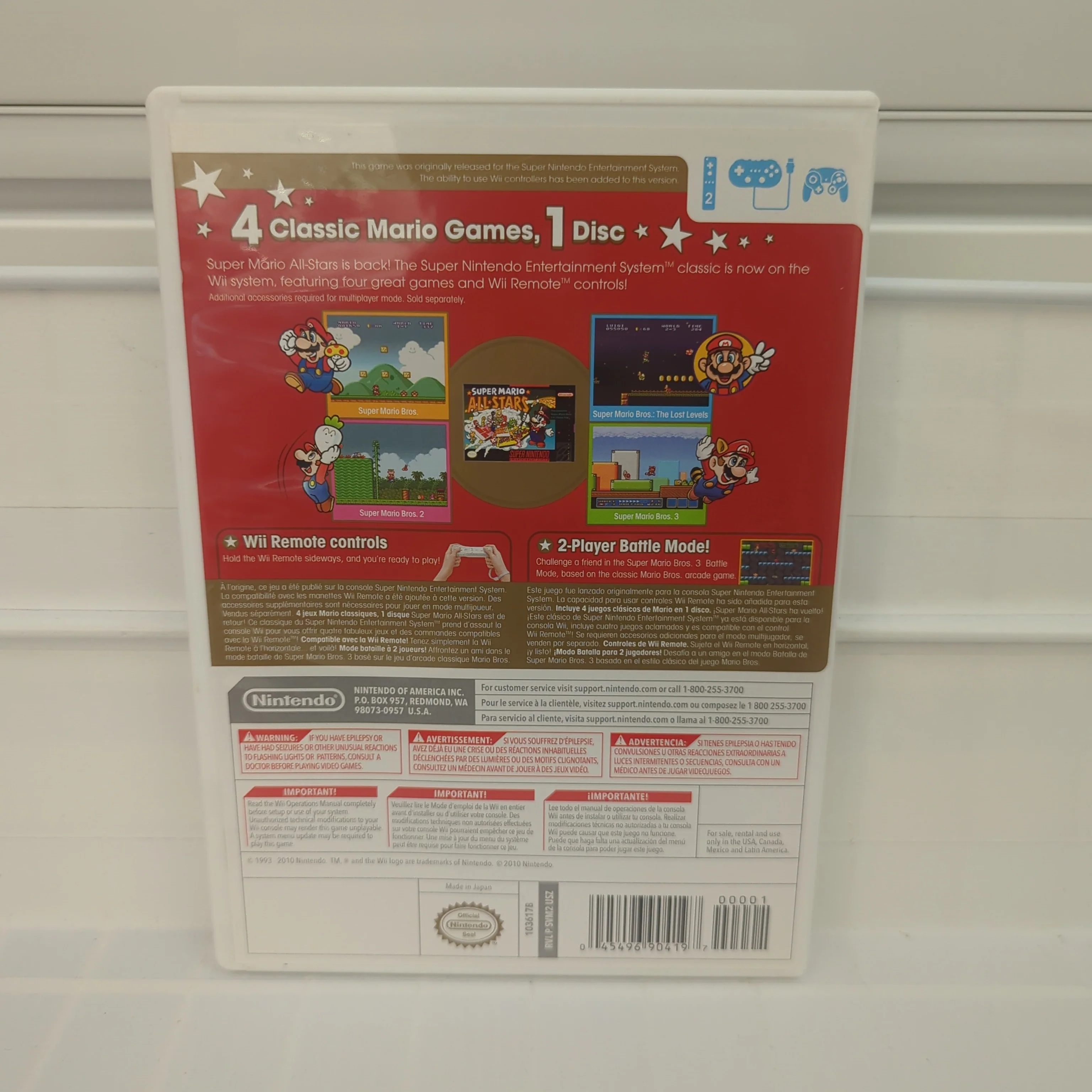 Super Mario All-Stars [Nintendo Selects] - Wii - Image 2