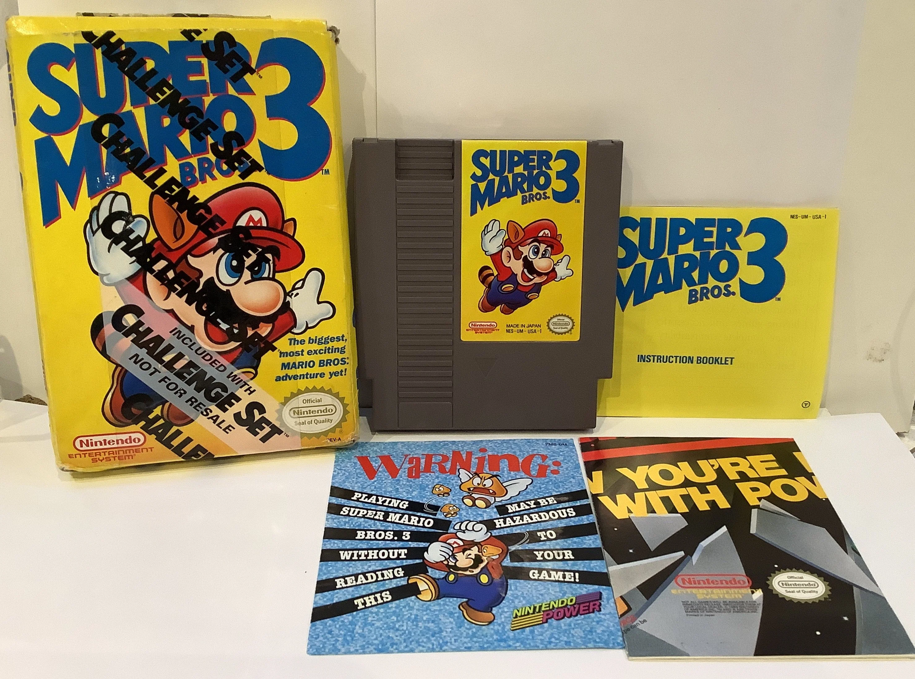 Super Mario Bros 3 [Challenge Set] - NES - Image 2