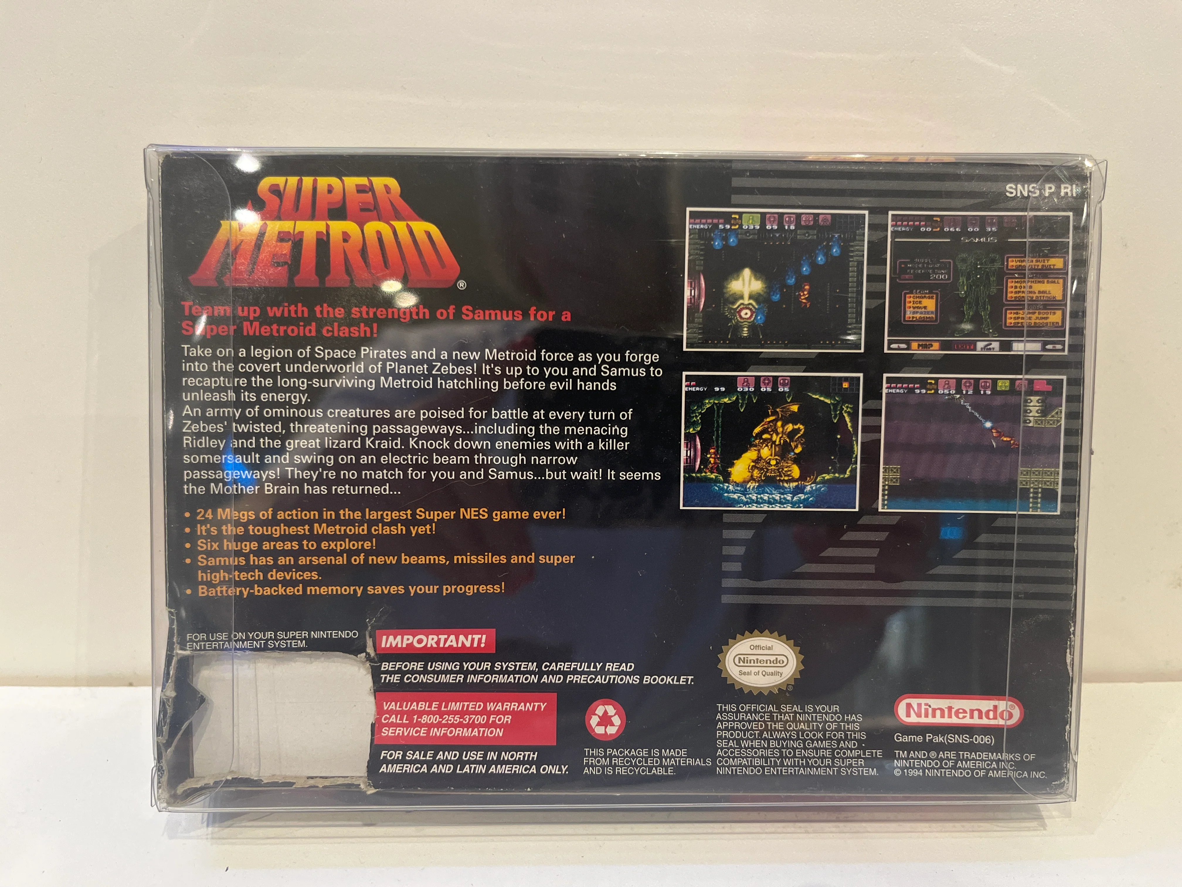 Super Metroid - Super Nintendo - Image 6